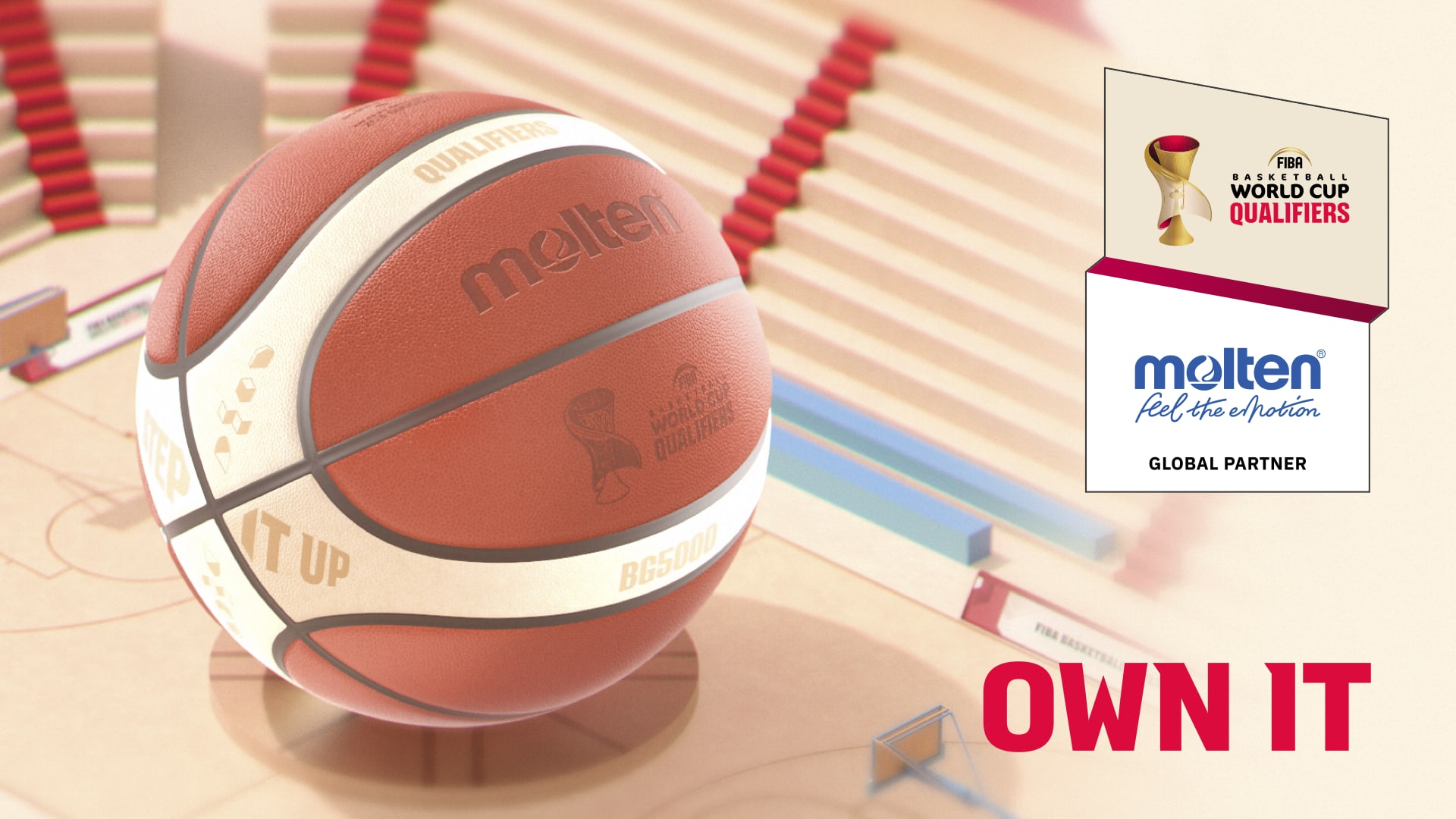 Exclusive Molten Game Ball - FIBA Basketball World Cup 2027