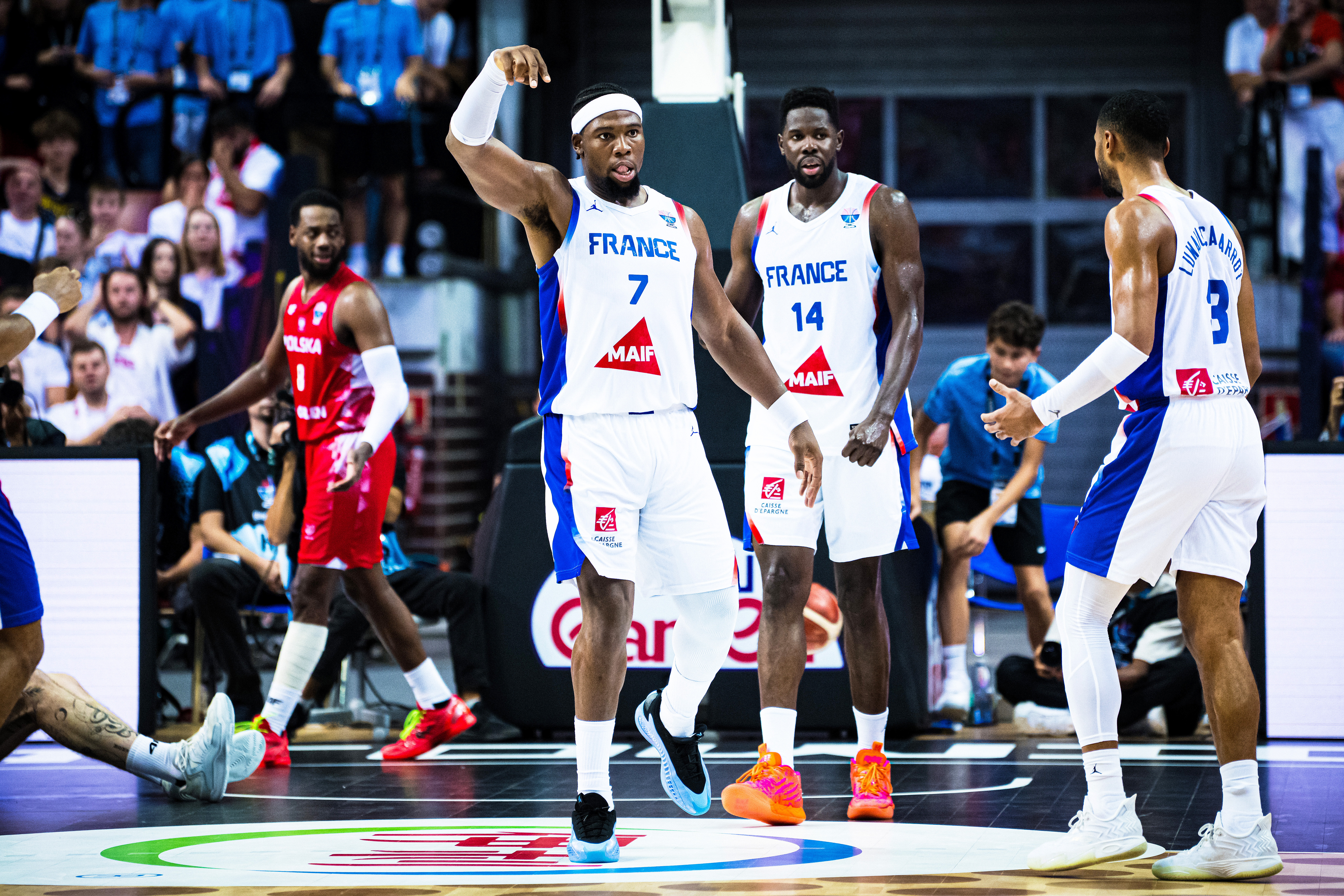 Fanion Fédération Française De Basketball - Neuf En Tissu - Support équipe Nationale