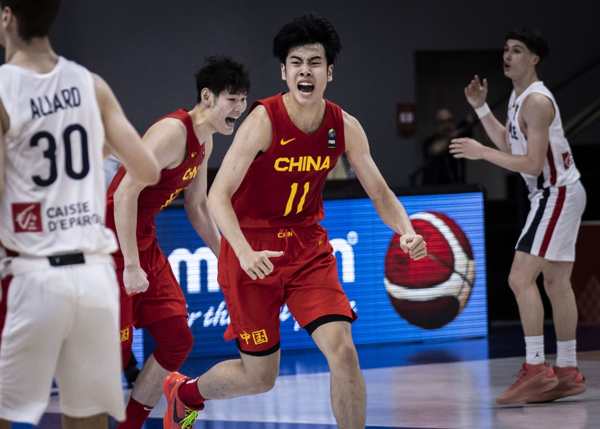 China shocker, remain undefeated all-time vs France at FIBA U17 World Cup