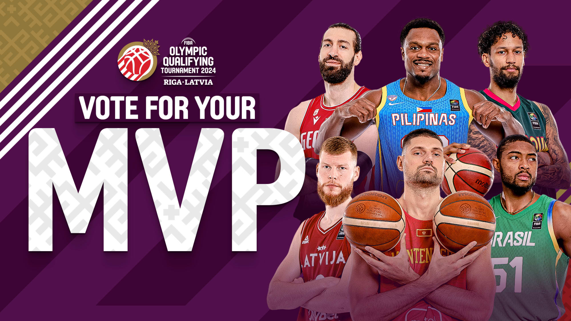 FAN VOTE: Who Is The TISSOT MVP In OQT 2024 Latvia? - FIBA Olympic ...