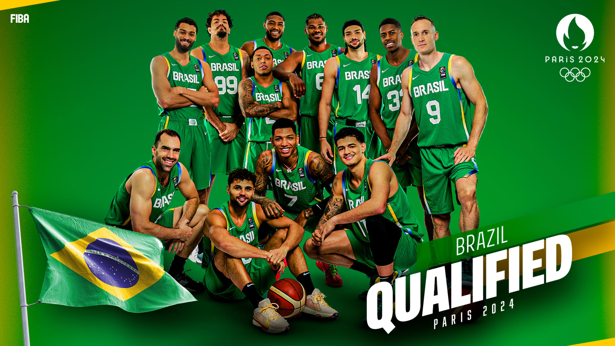 Brilliant Brazil Power Past Latvia To Qualify For Paris 2024 - FIBA ...