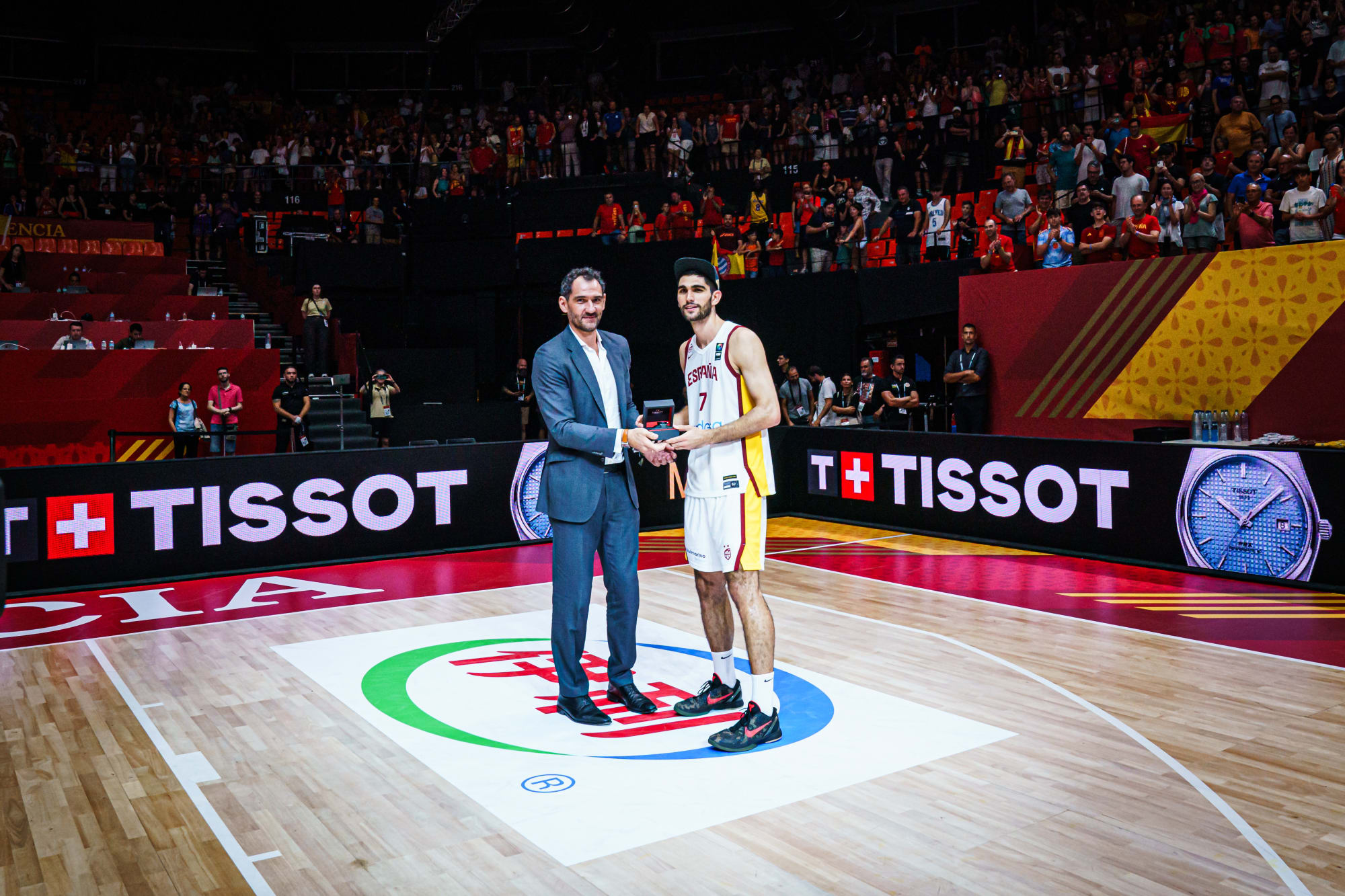 Aldama gana premio TISSOT MVP en Torneo de Clasificación Olímpica FIBA ​​2024 España – Torneo de Clasificación Olímpica FIBA ​​2024 Valencia, España