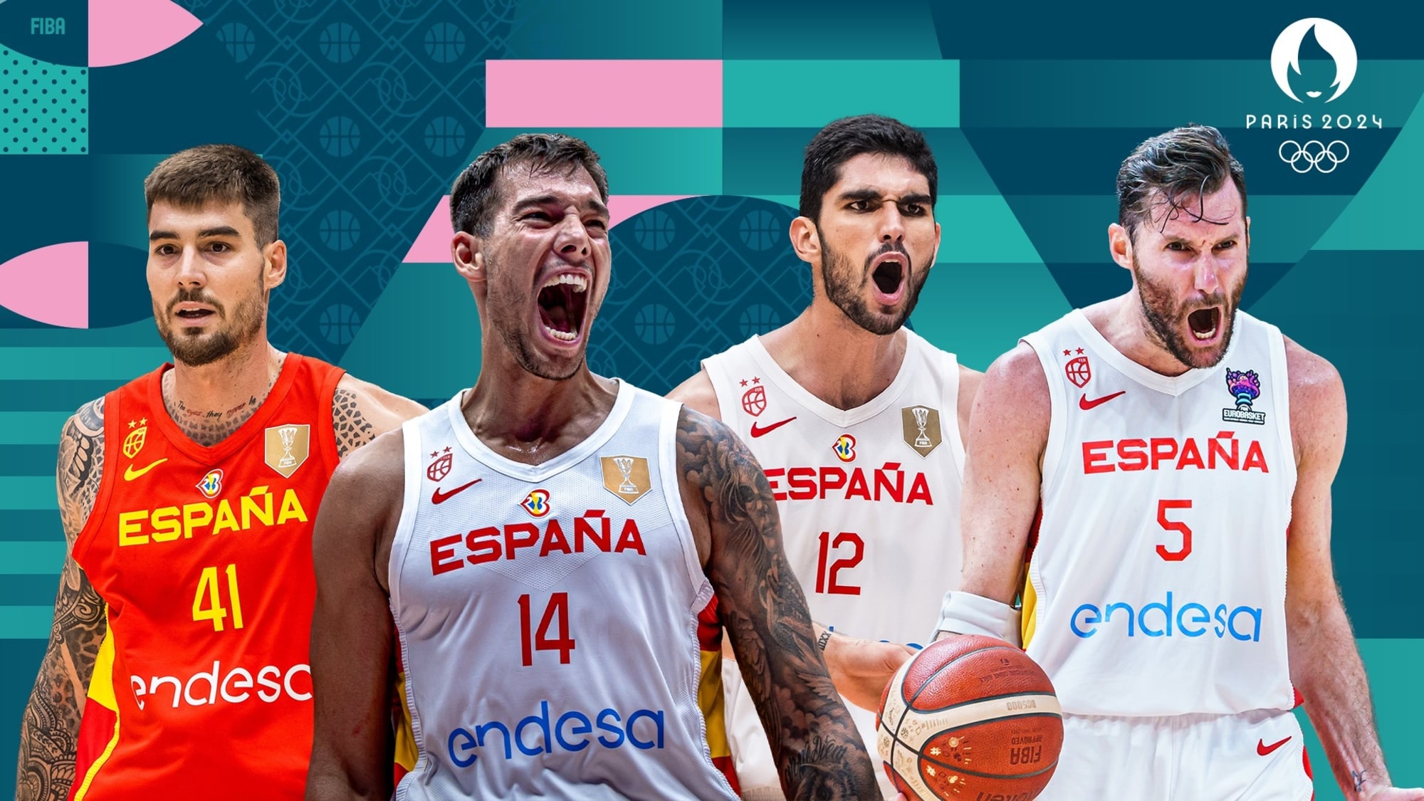 Sixthtime olympian Rudy, MVPs Santi and Willy in Spain's final roster