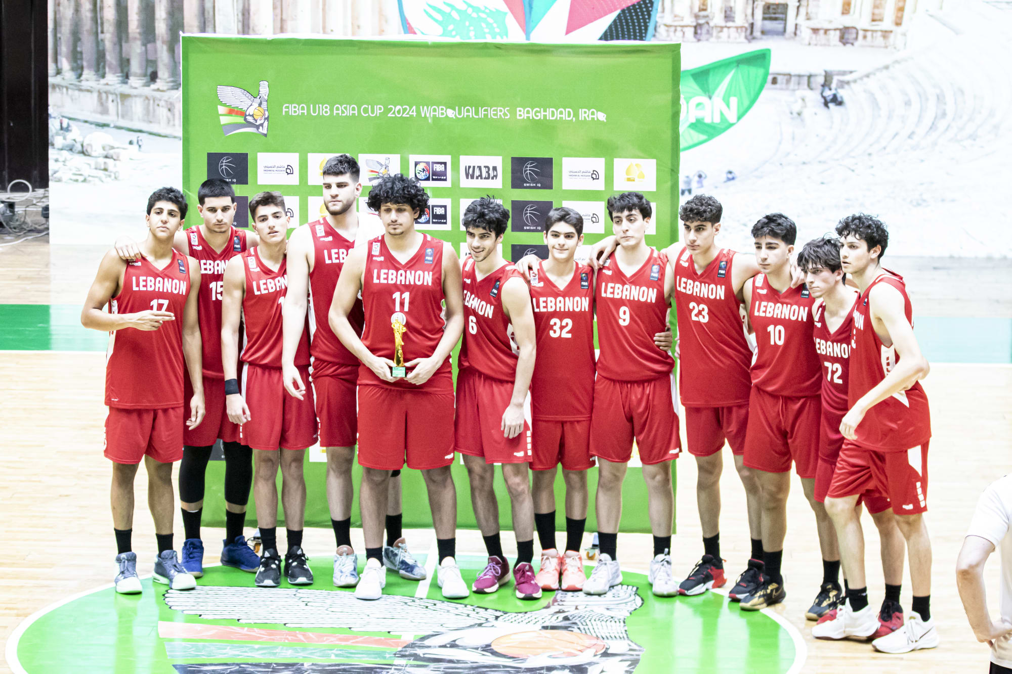 WABA Qualifiers finalists Lebanon, Iran reach FIBA U18 Asia Cup 2024