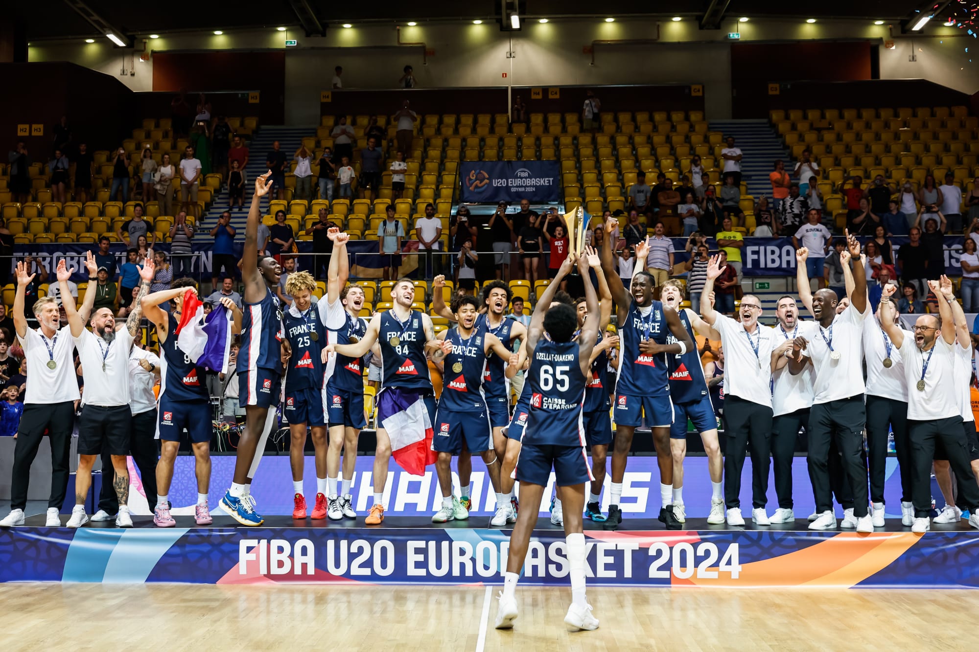 Back-to-back: France Crowned FIBA U20 EuroBasket 2024 Champions - FIBA ...