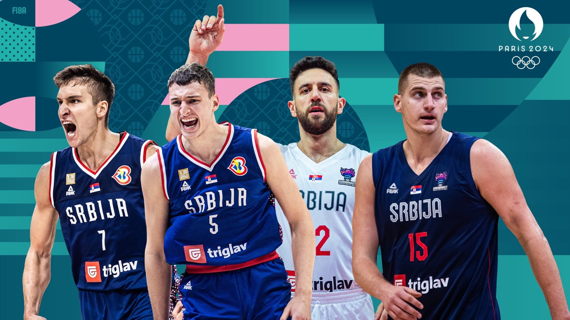 Gold medal contenders Serbia announce Olympic 12 Men's Olympic