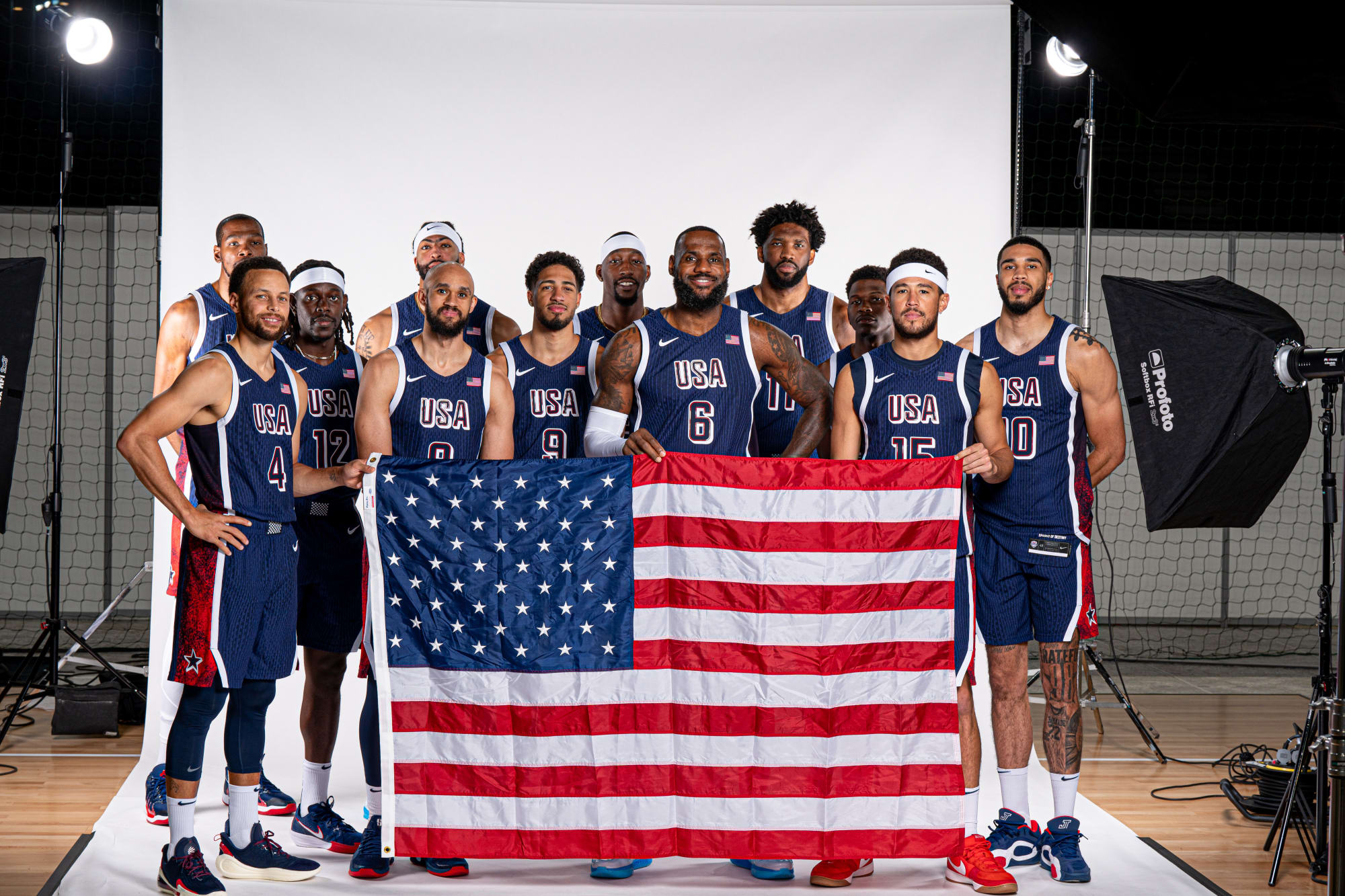 Rosters confirmed ahead of tipoff at the Men’s Olympic Basketball