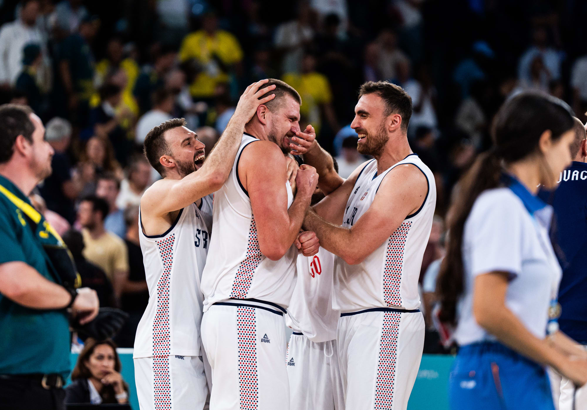 Incredible Serbia erase a 24-point deficit, defeat Australia in OT thriller