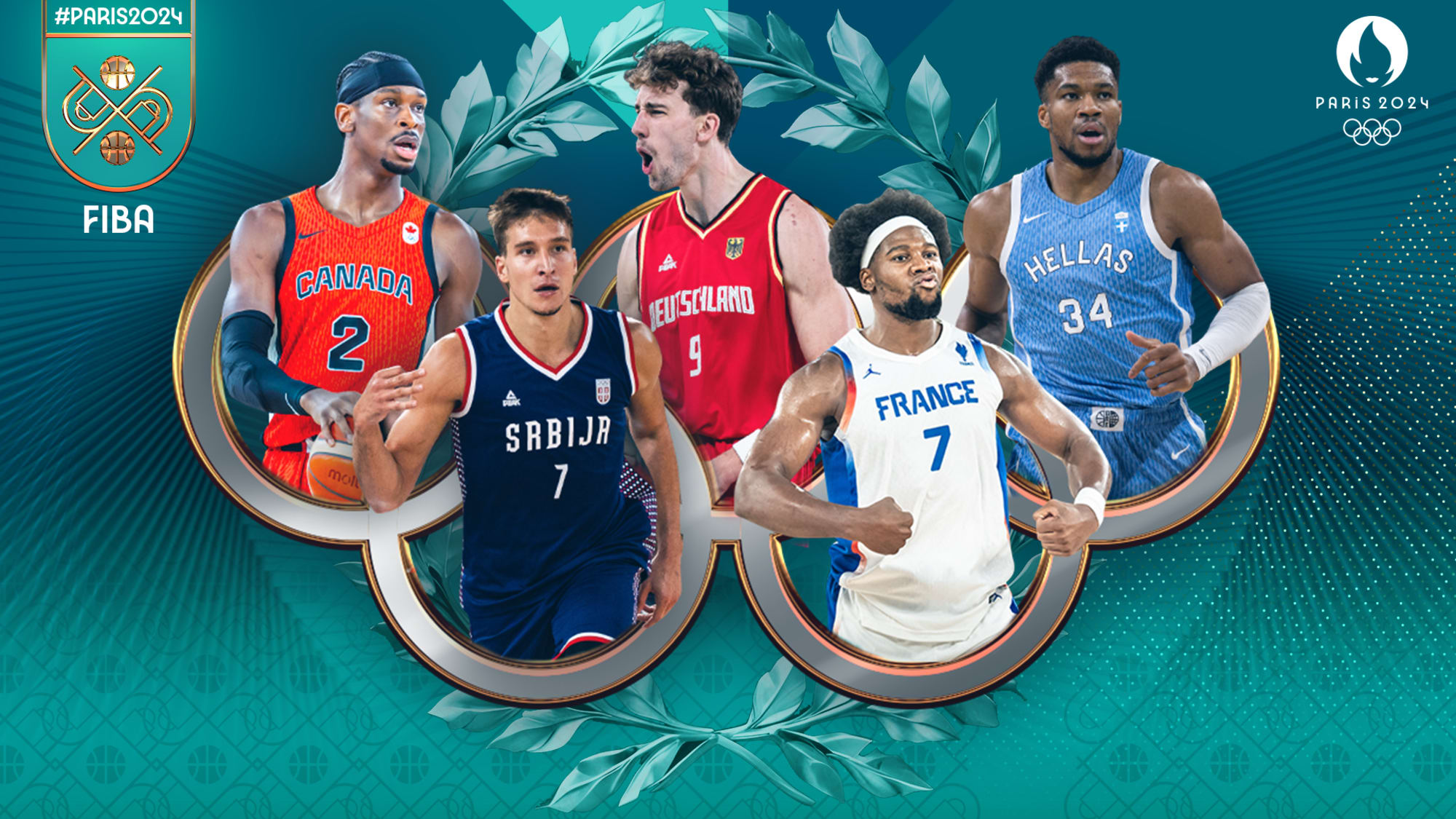 Gilgeous-Alexander, Bogdanovic, F. Wagner, Yabusele, Antetokounmpo named to Paris 2024 All-Second Team