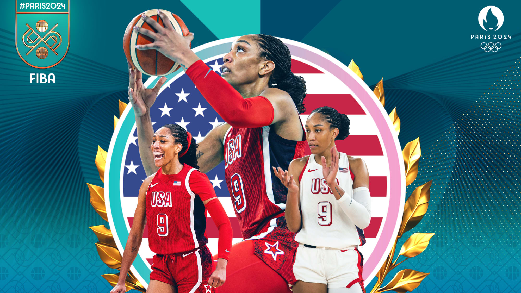 A'ja Wilson crowned Paris 2024 MVP to headline All-Star Five