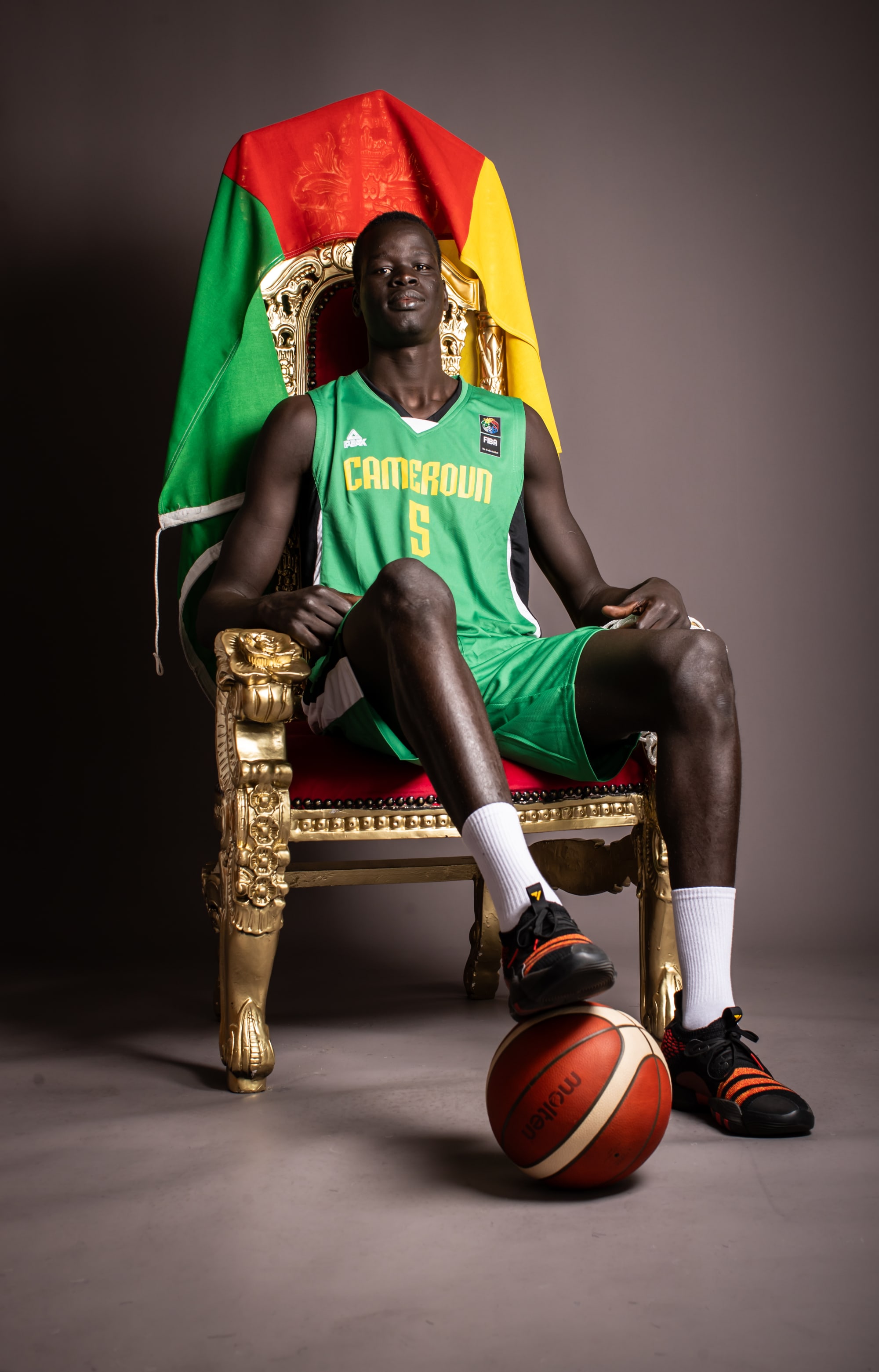 Cameroon star big man Seini: "It's good to play against strong teams" | FIBA Basketball