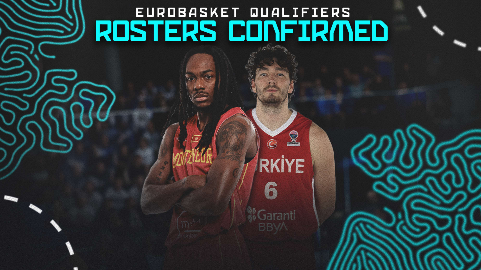 EuroBasket Qualifiers: Rosters confirmed for November 22 and 23 games