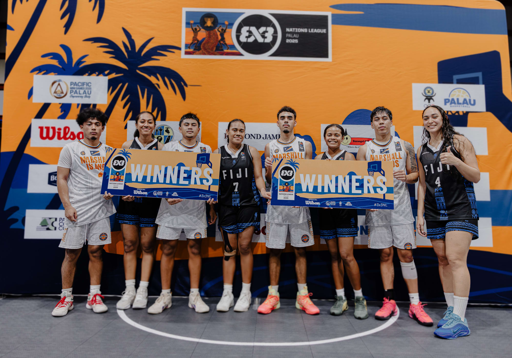 Fiji Women and Marshall Islands Men Take Day One Wins