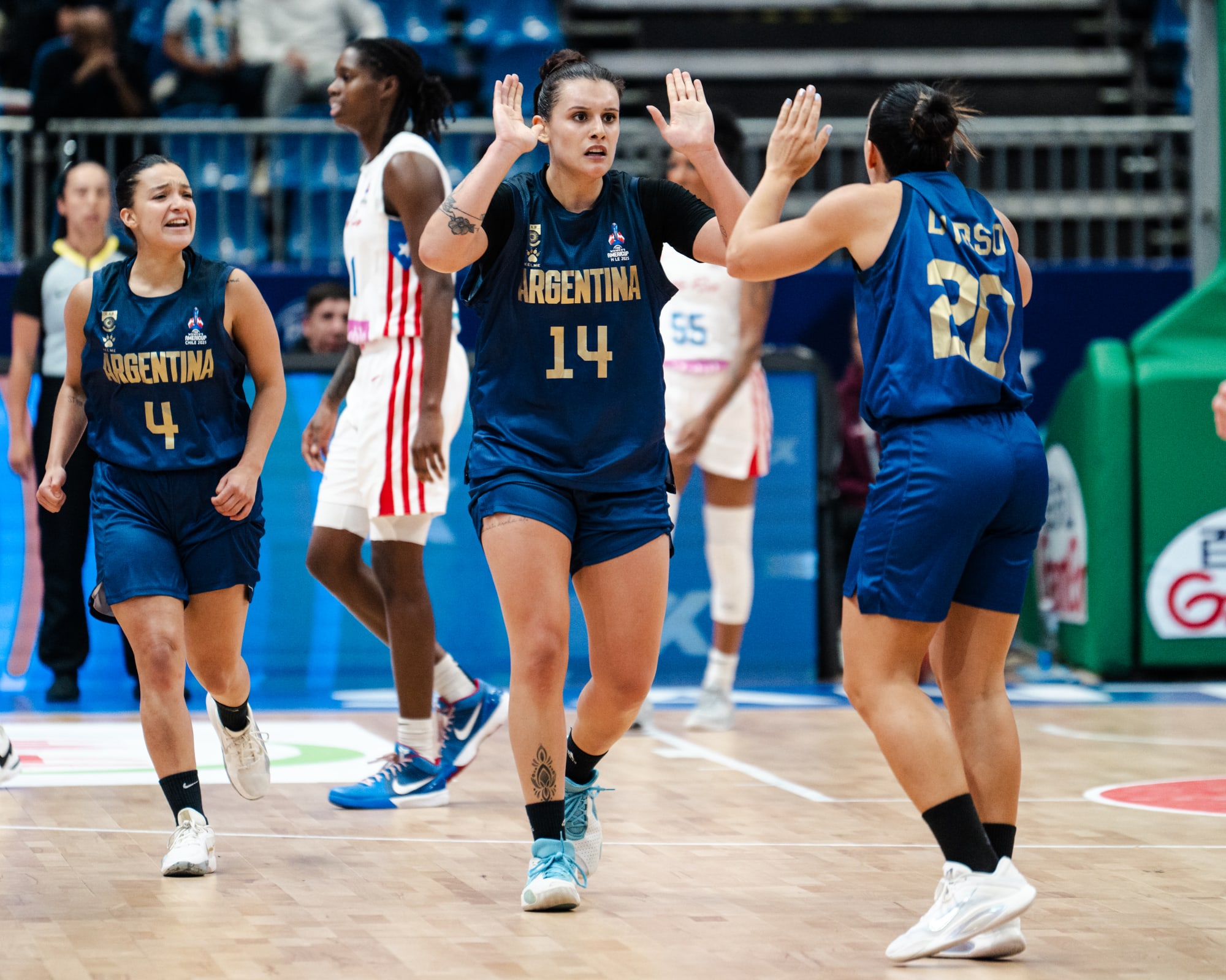 Argentina imposes its defense against Puerto Rico to reach Semi-Finals