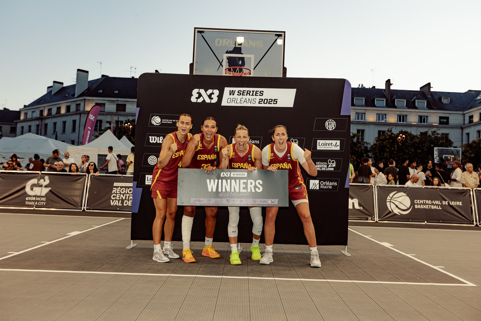 Unbeaten Spain complete perfect FIBA 3x3 Women's Series Orleans Stop