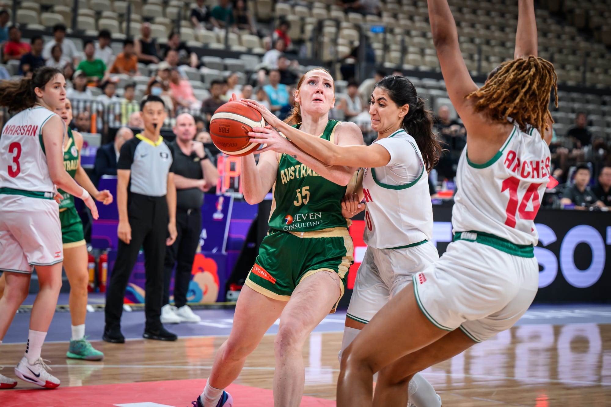 Australia breeze past Lebanon, go 2-0 in Group B - FIBA Women's Asia Cup | FIBA Basketball