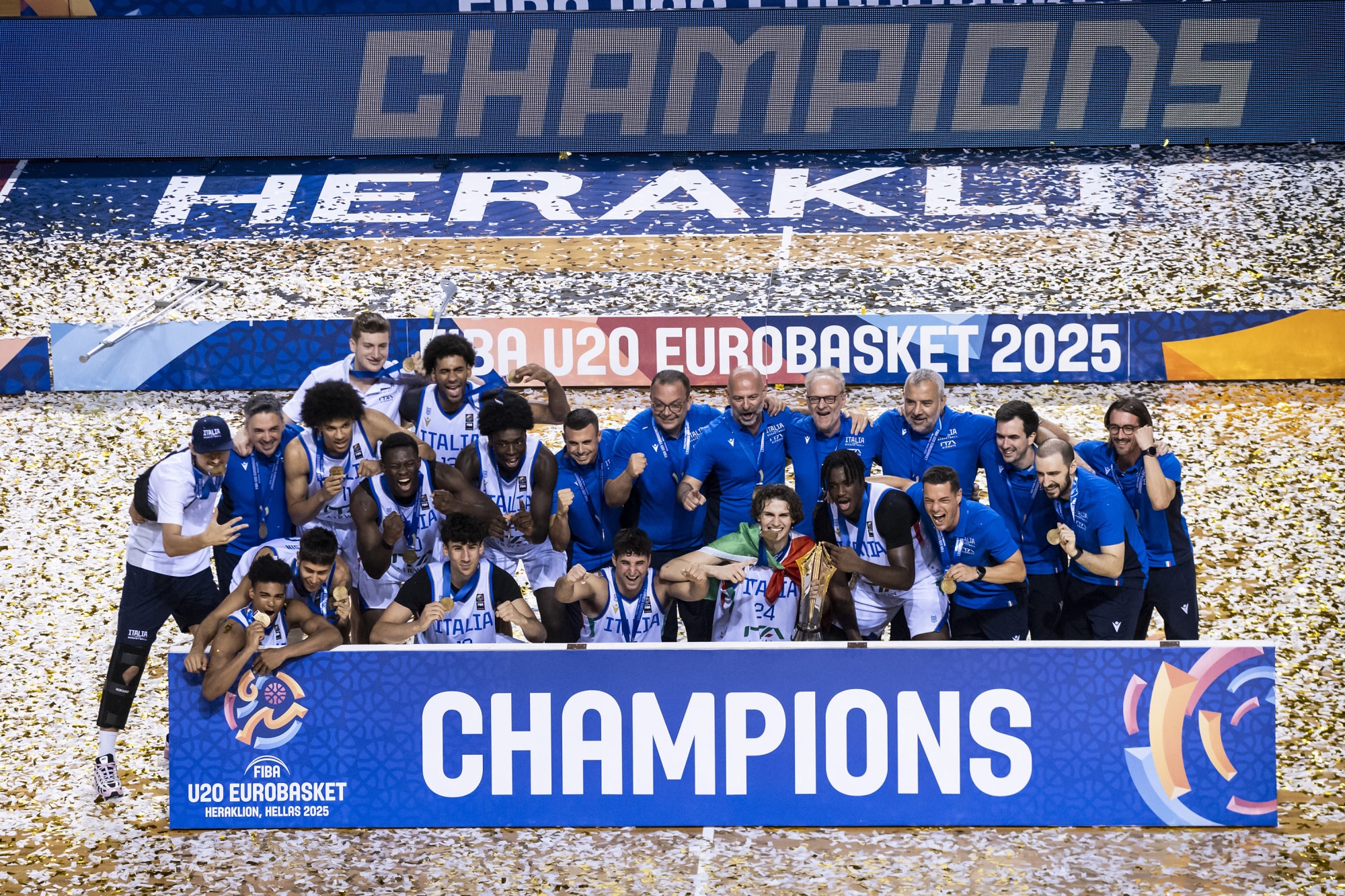 Italy overcome Lithuania to claim FIBA U20 EuroBasket 2025 title