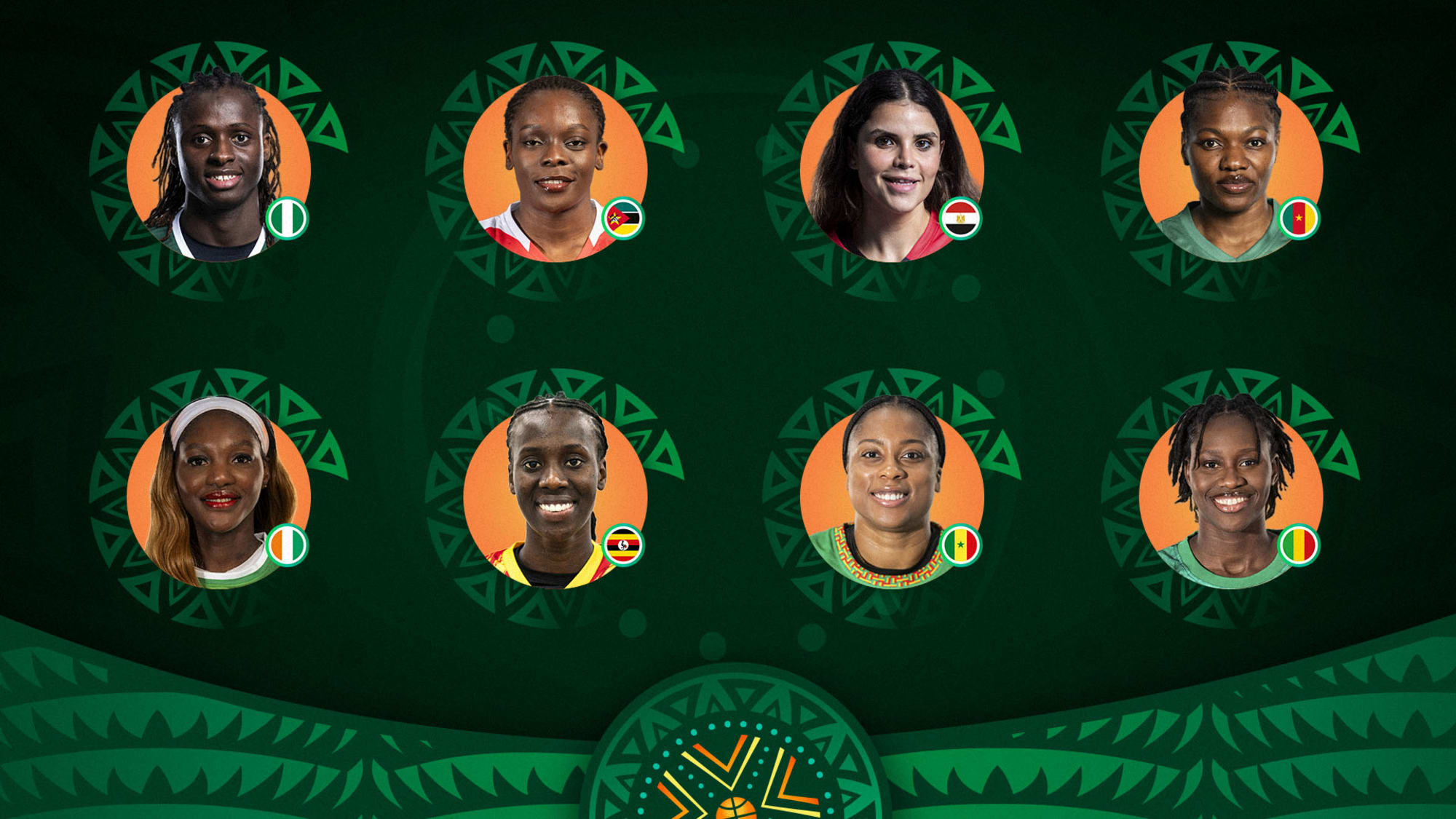 FAN VOTE: Who will be named the 2025 Women's AfroBasket 2025 MVP?