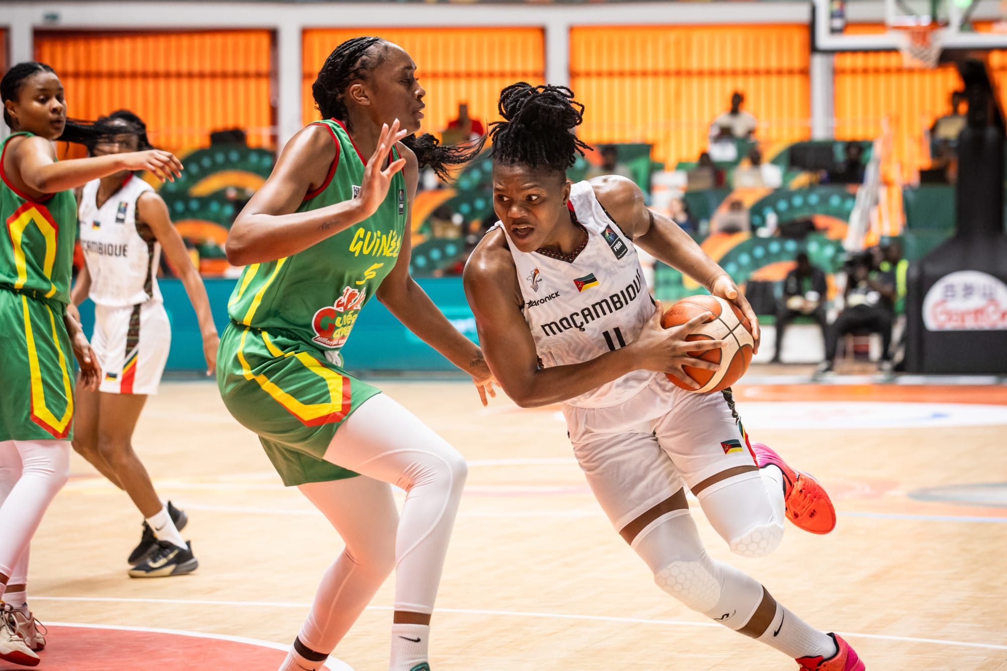 Mozambique march on to the Last Eight with a blowout win over Guinea