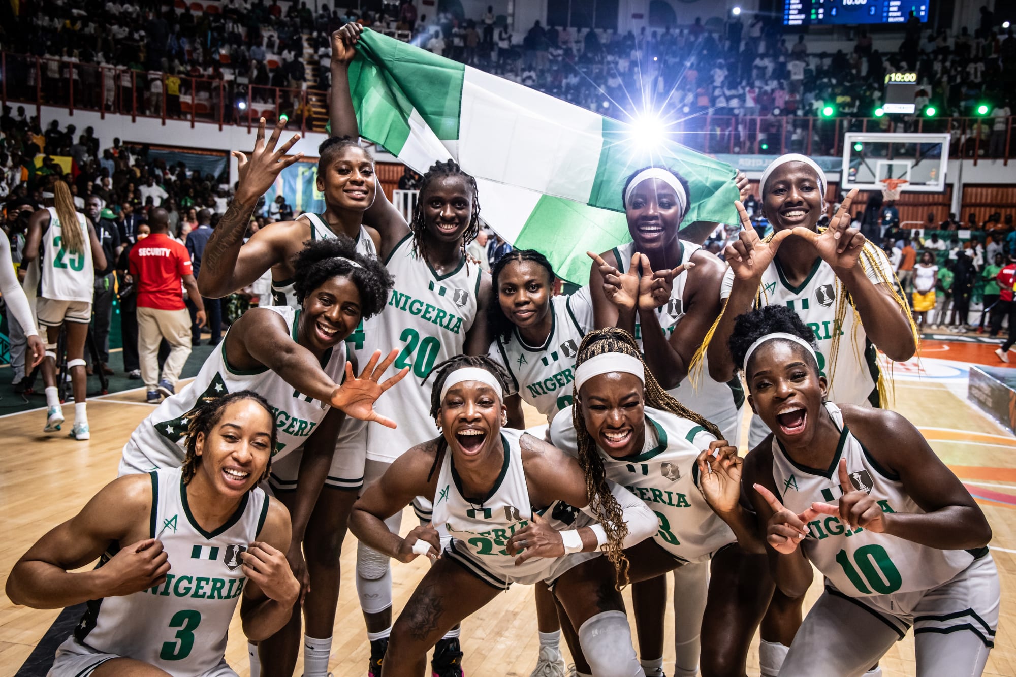 Nigeria becomes first team to win five Women's AfroBasket titles in a row