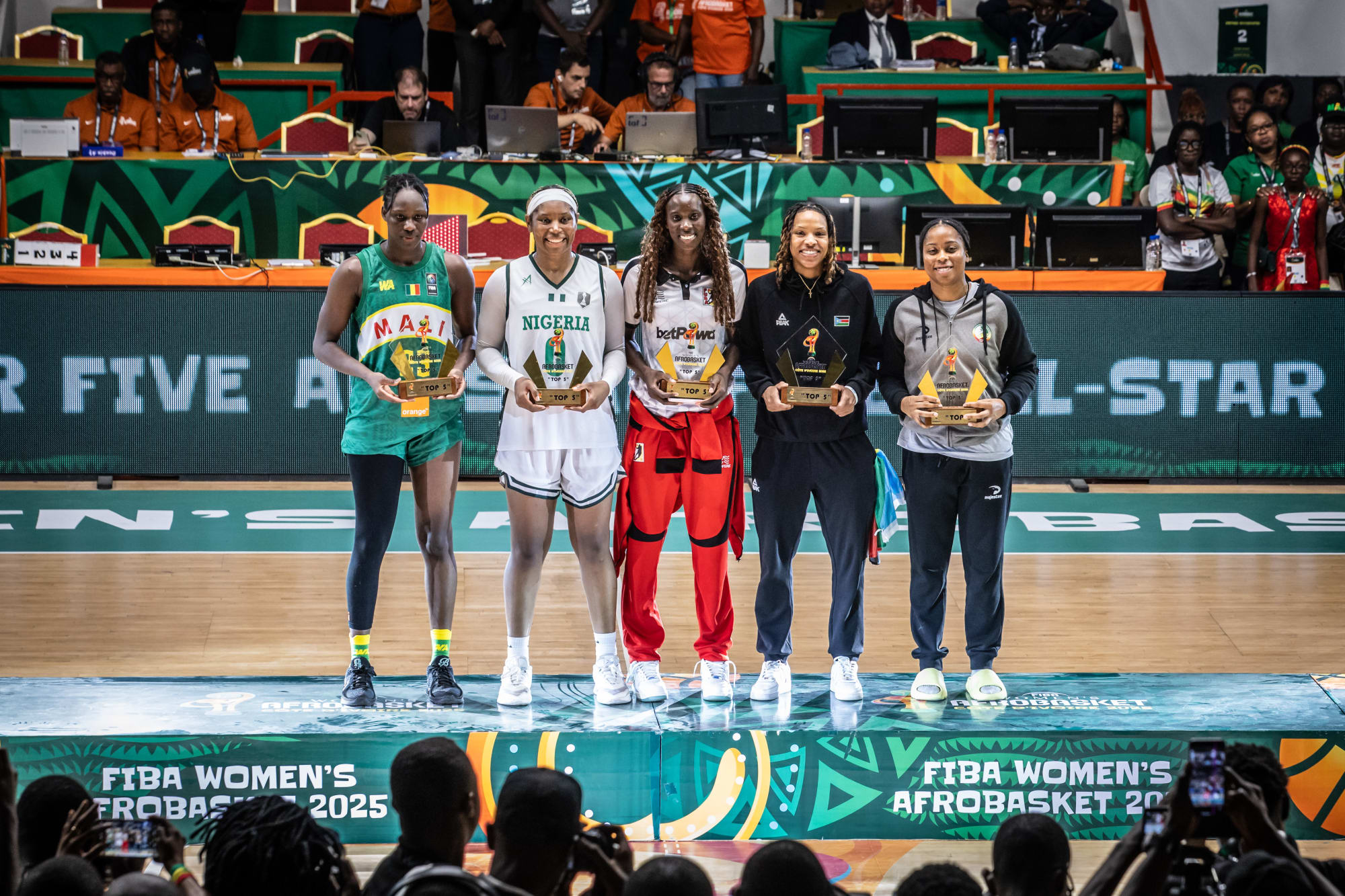 Okonkwo wins back-to-back MVP award, headlines 2025 Women's AfroBasket All-Star Team