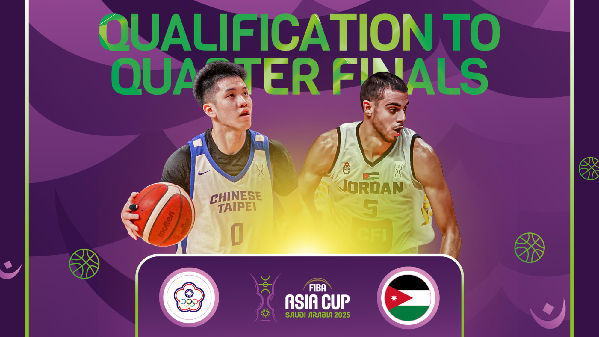Preview: Chinese Taipei eye sweet revenge against Jordan
