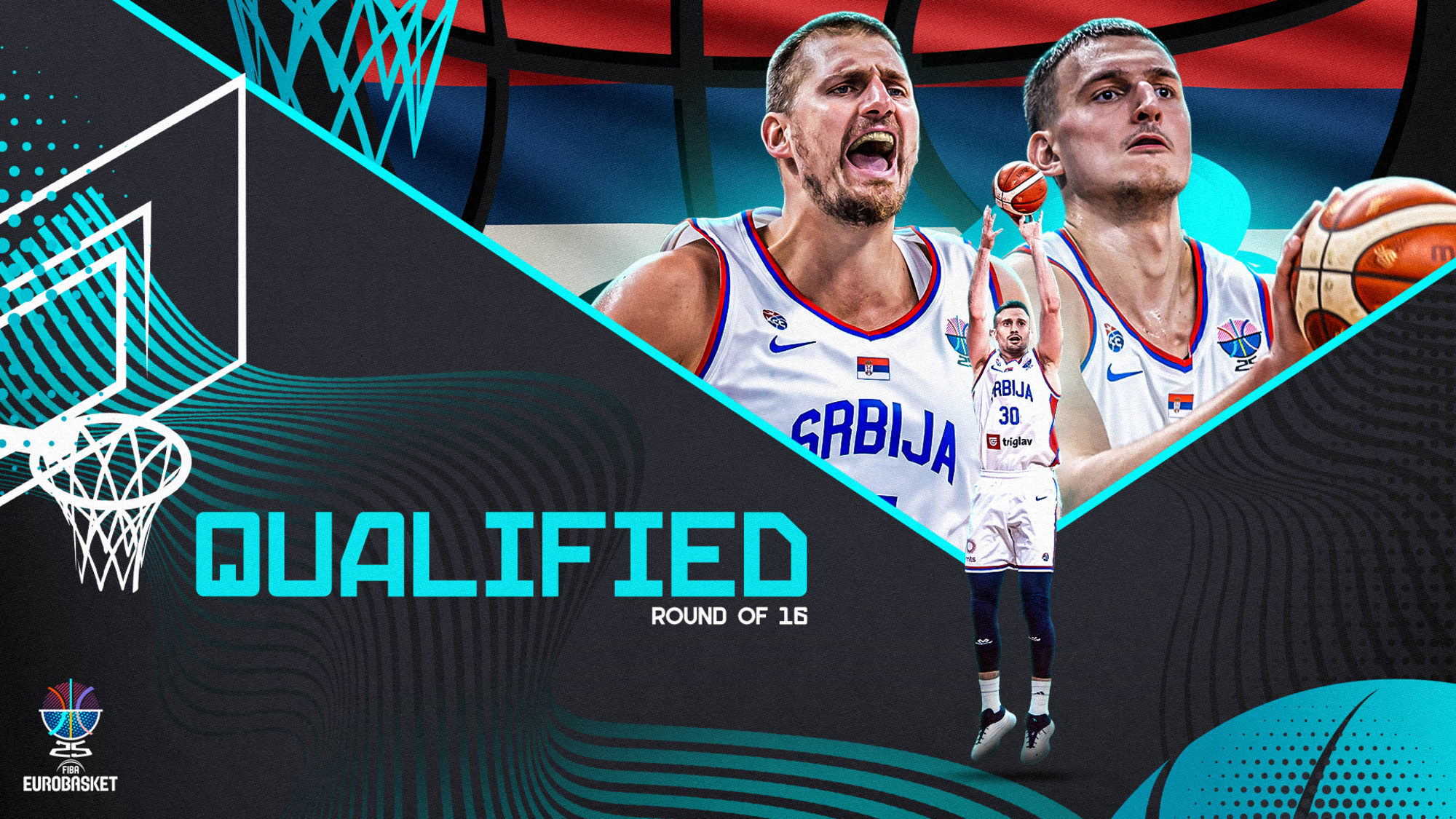 Jokic's career-high sends Serbia to Round of 16