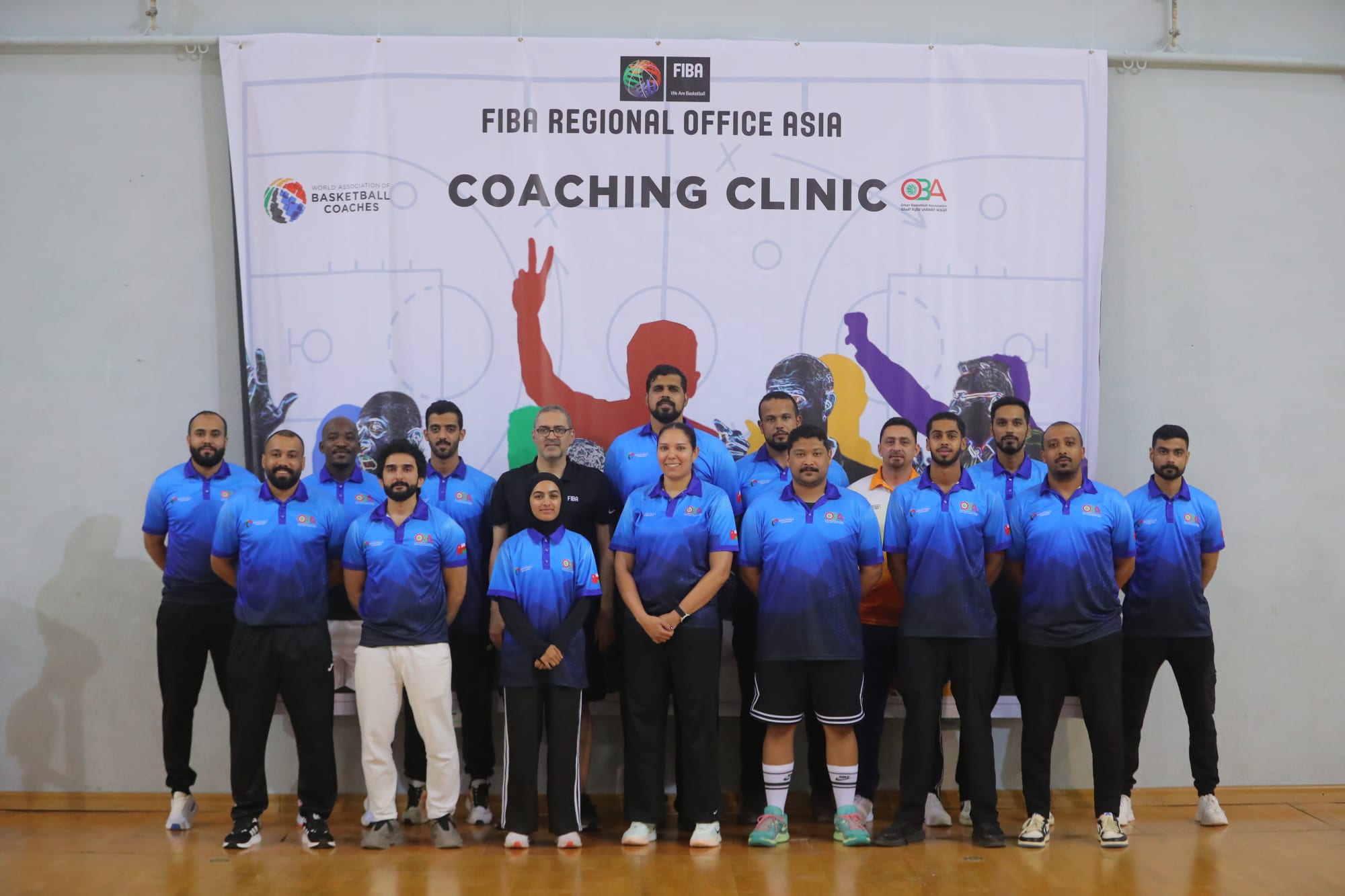 WABC Level 1 coaching clinic completed in Oman