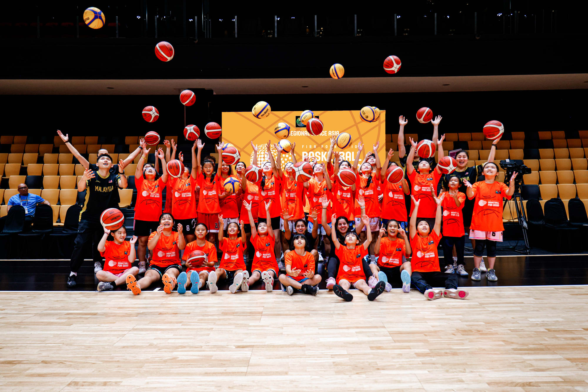 Le basket-ball pour la bonne clinique inspire les jeunes filles de la FIBA ​​U16 Women’s Asia Cup 2025 | À propos de la fiba