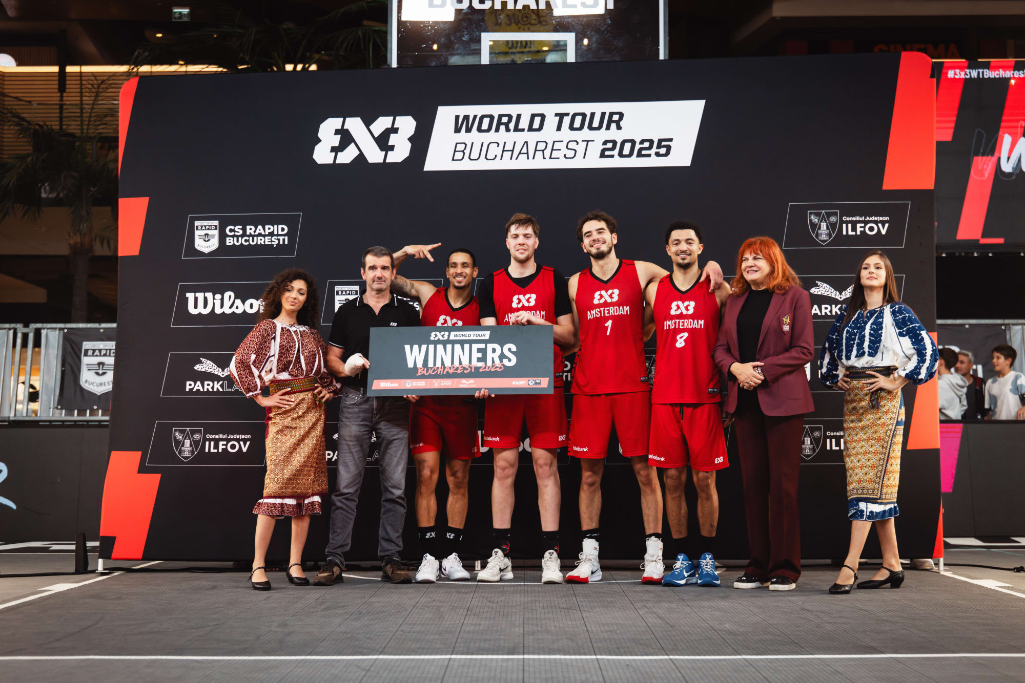 Amsterdam Rabobank win the FIBA 3x3 World Tour Bucharest 2025