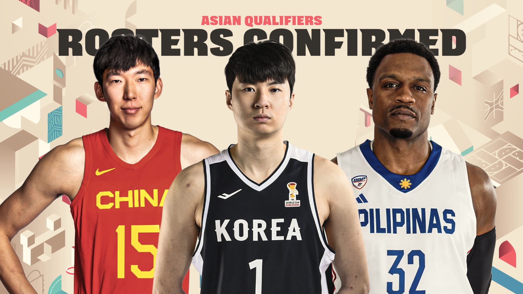 Asian Qualifiers: Rosters confirmed for December 1