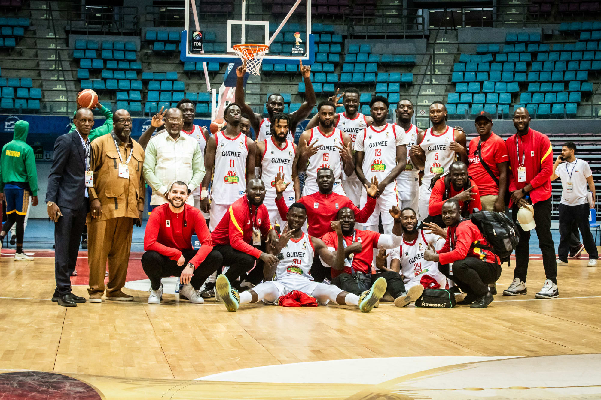 Guinea finish as the only undefeated team