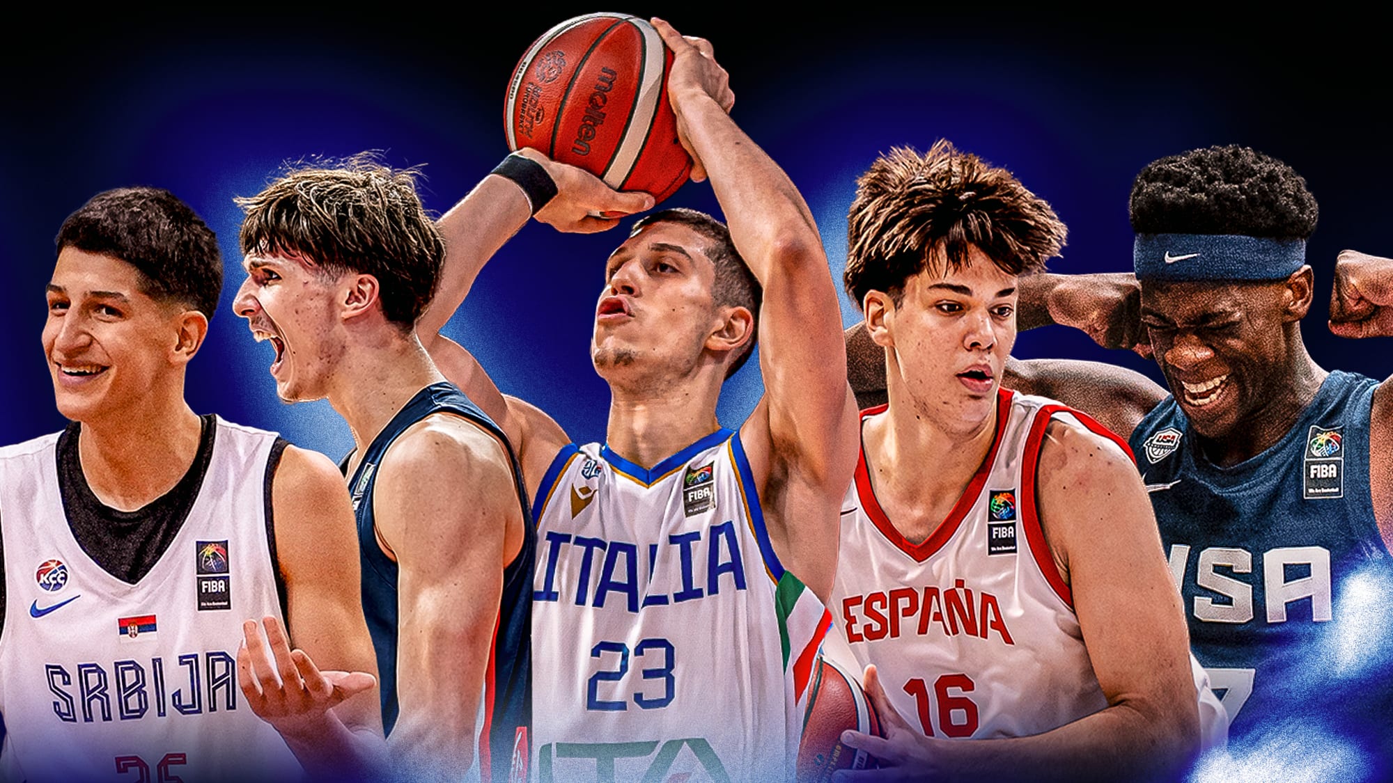 USA still No. 1, Italy continue rise in latest FIBA World Ranking Boys, presented by Nike