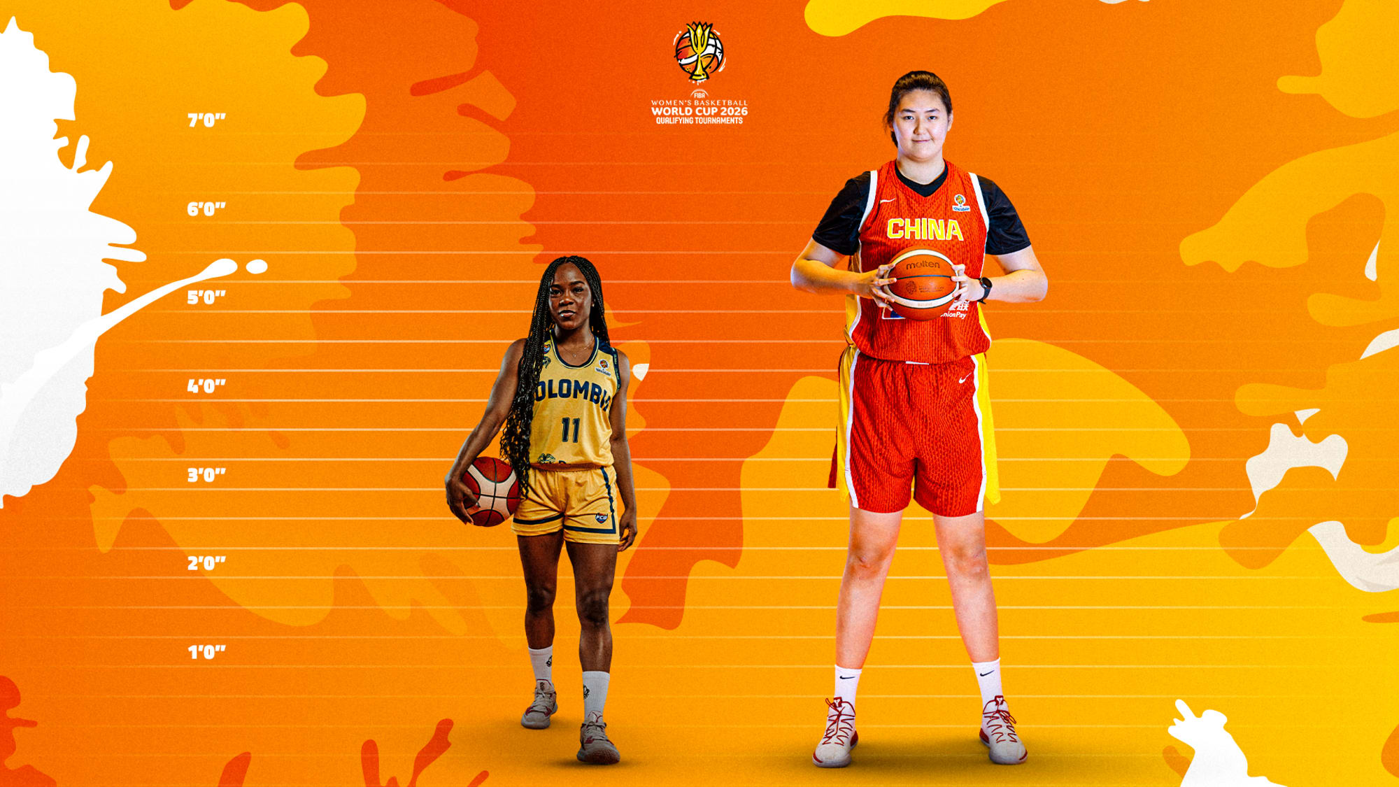 Meet the tallest, shortest, oldest and youngest players in the Qualifying Tournaments