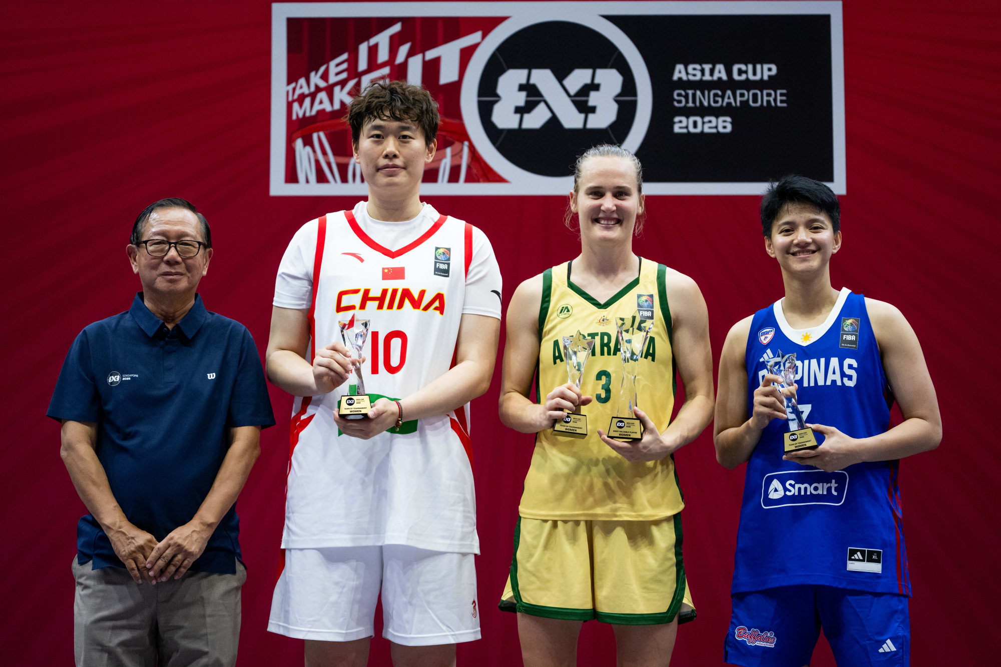 MVP Kristy Wallace headlines FIBA 3x3 Asia Cup 2026 Women’s Team of the Tournament