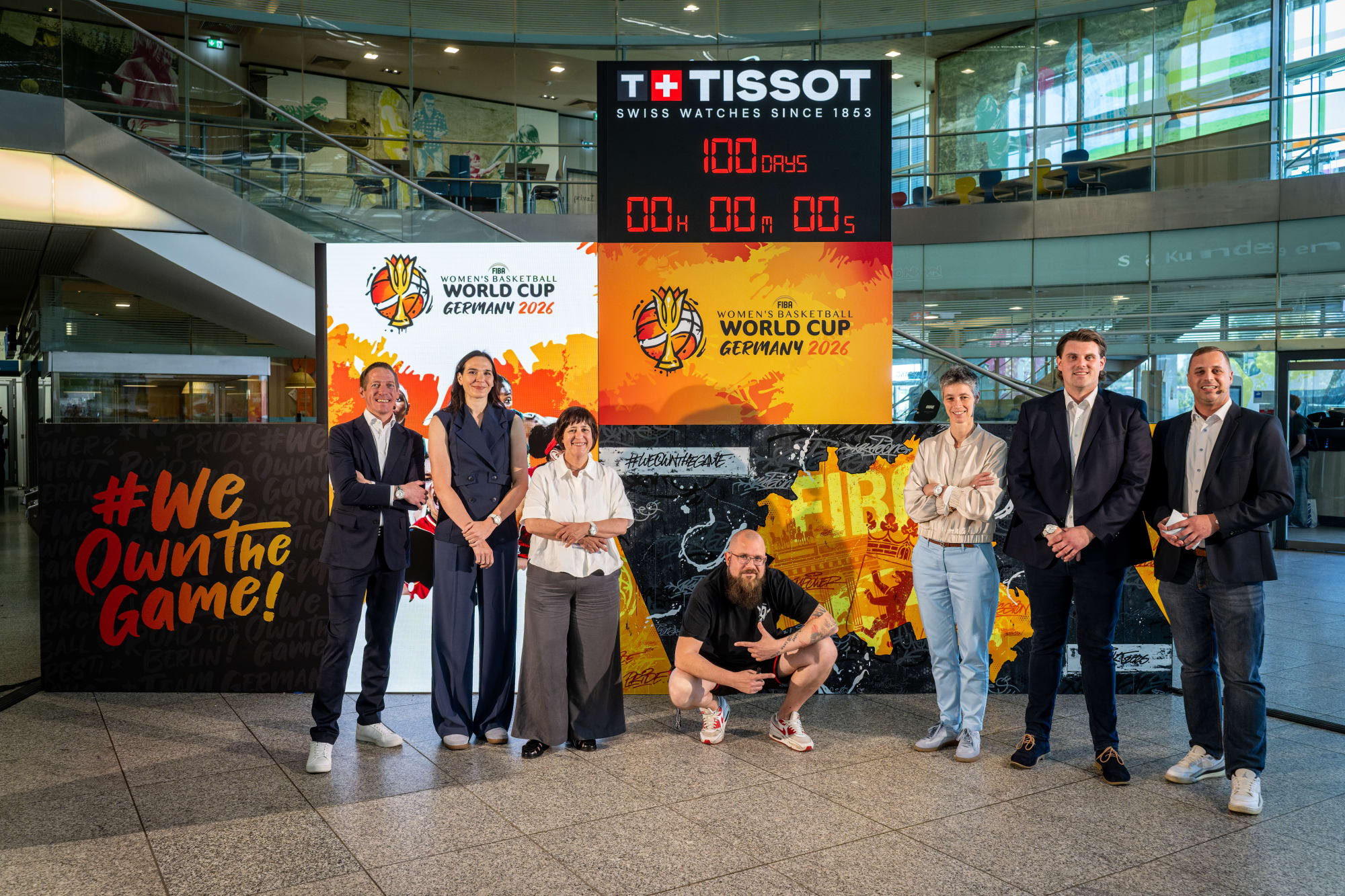 100 Days to Go: Το Παγκόσμιο Κύπελλο Μπάσκετ Γυναικών FIBA 2026 γιορτάζει με αντίστροφη μέτρηση ρολόι Tissot και αποκλειστικό ρολόι