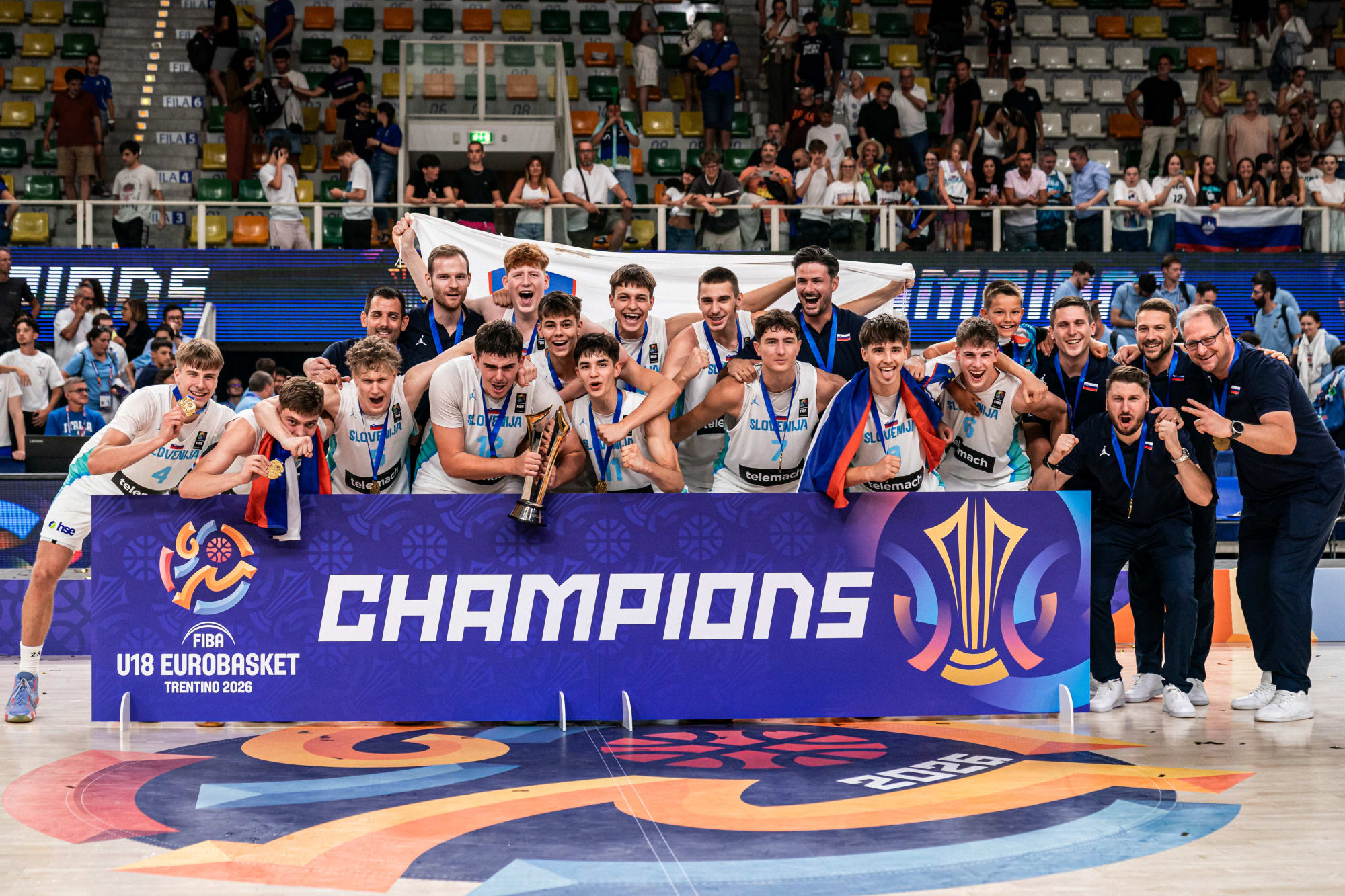 Slovenia claim maiden FIBA U18 EuroBasket title