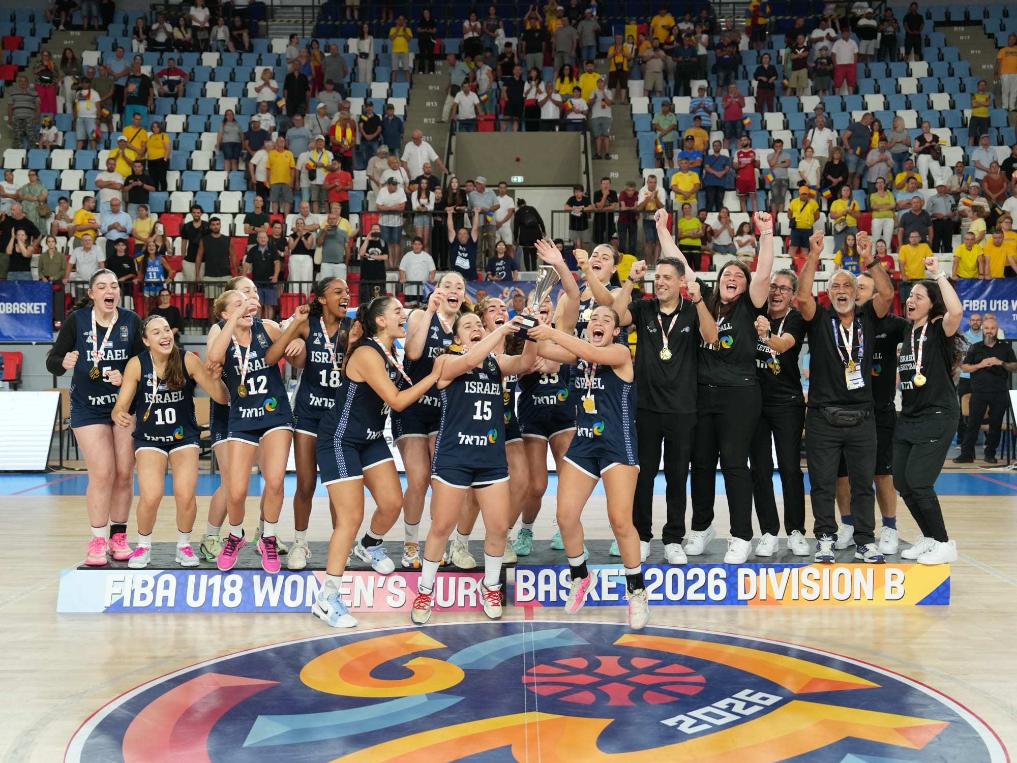 Israel capture Division B crown; Lithuania snap up promotion