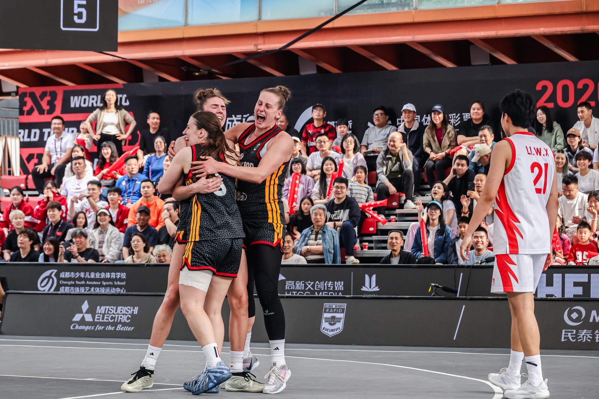 Field complete for the FIBA 3x3 Women's Series Project Redwings Shanghai Final 2026