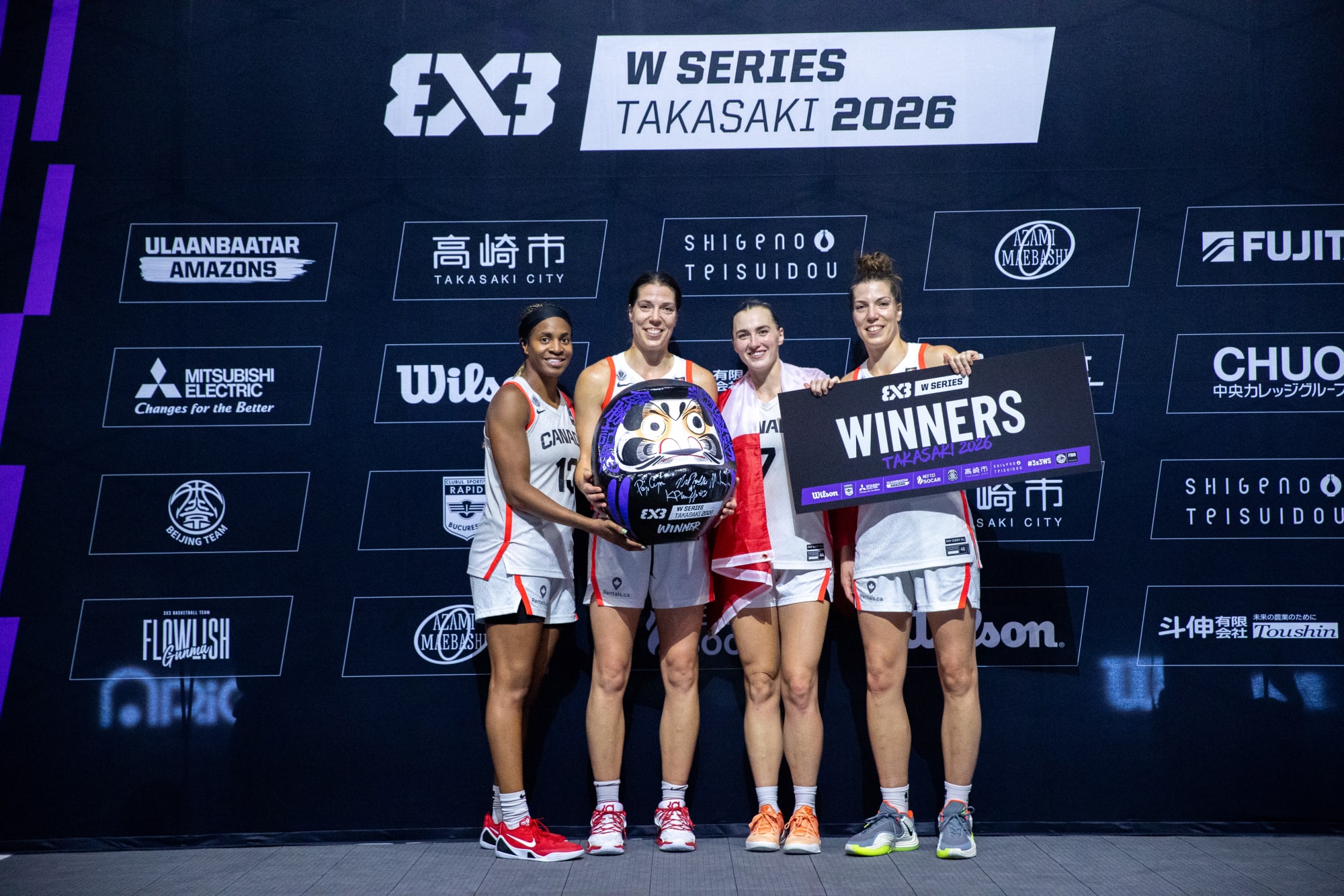 Canada end Women's Series campaign on high with Takasaki title