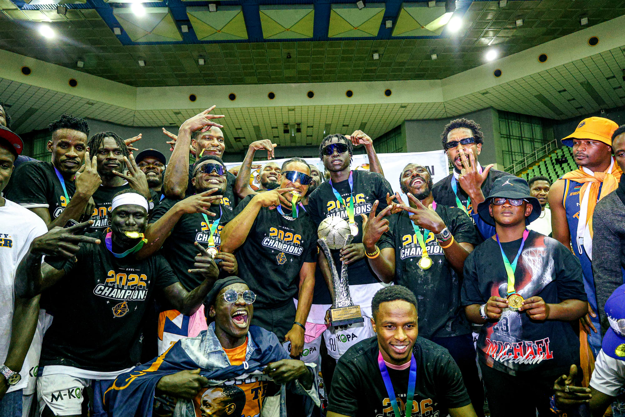 Nairobi City Thunder win three-peat in Kenya