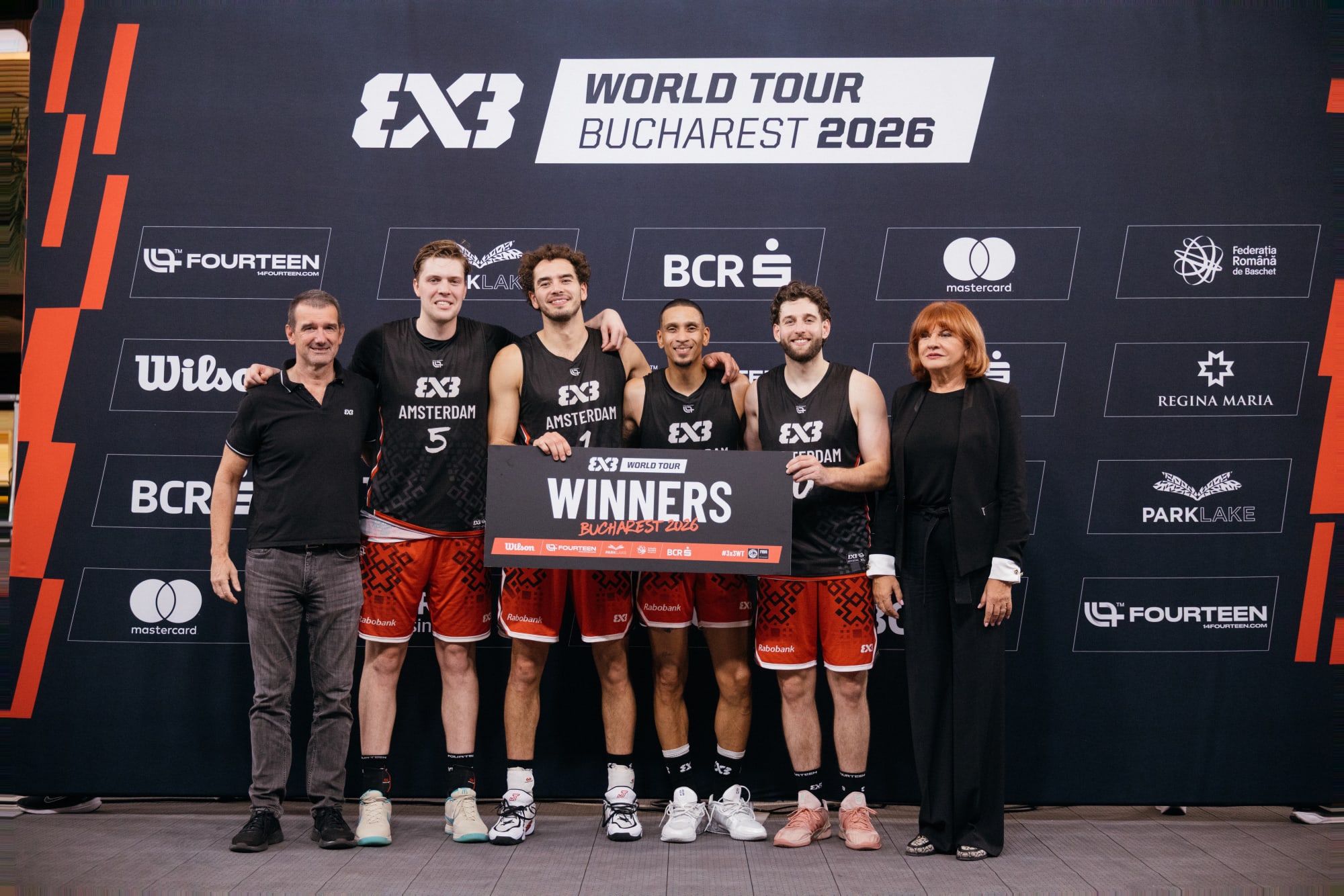Amsterdam RABOBANK go back-to-back at FIBA 3x3 World Tour Bucharest 2026