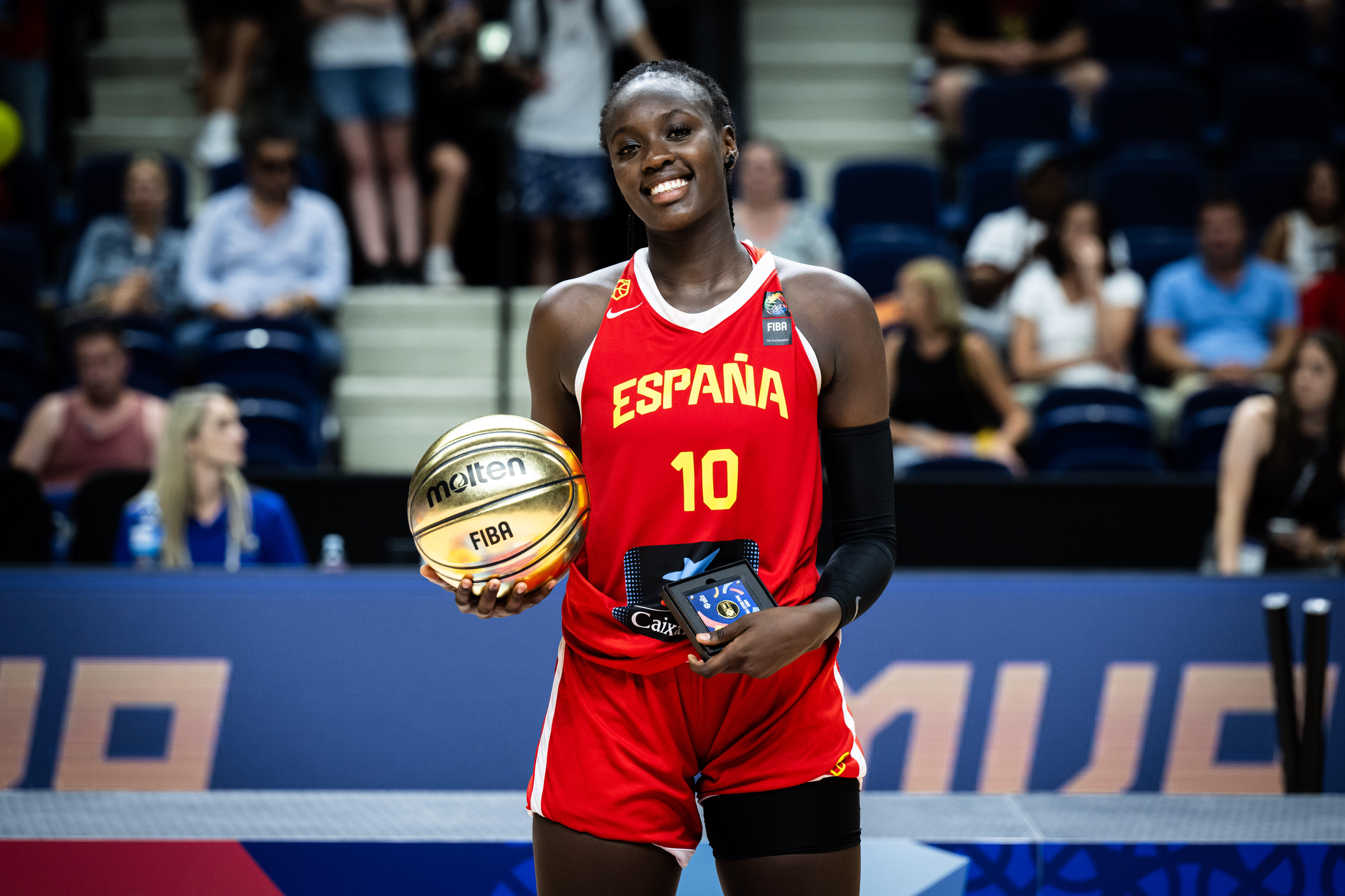 Spain's Awa Fam named MVP despite loss in Final - FIBA U20 Women's  EuroBasket 2024 | FIBA Basketball
