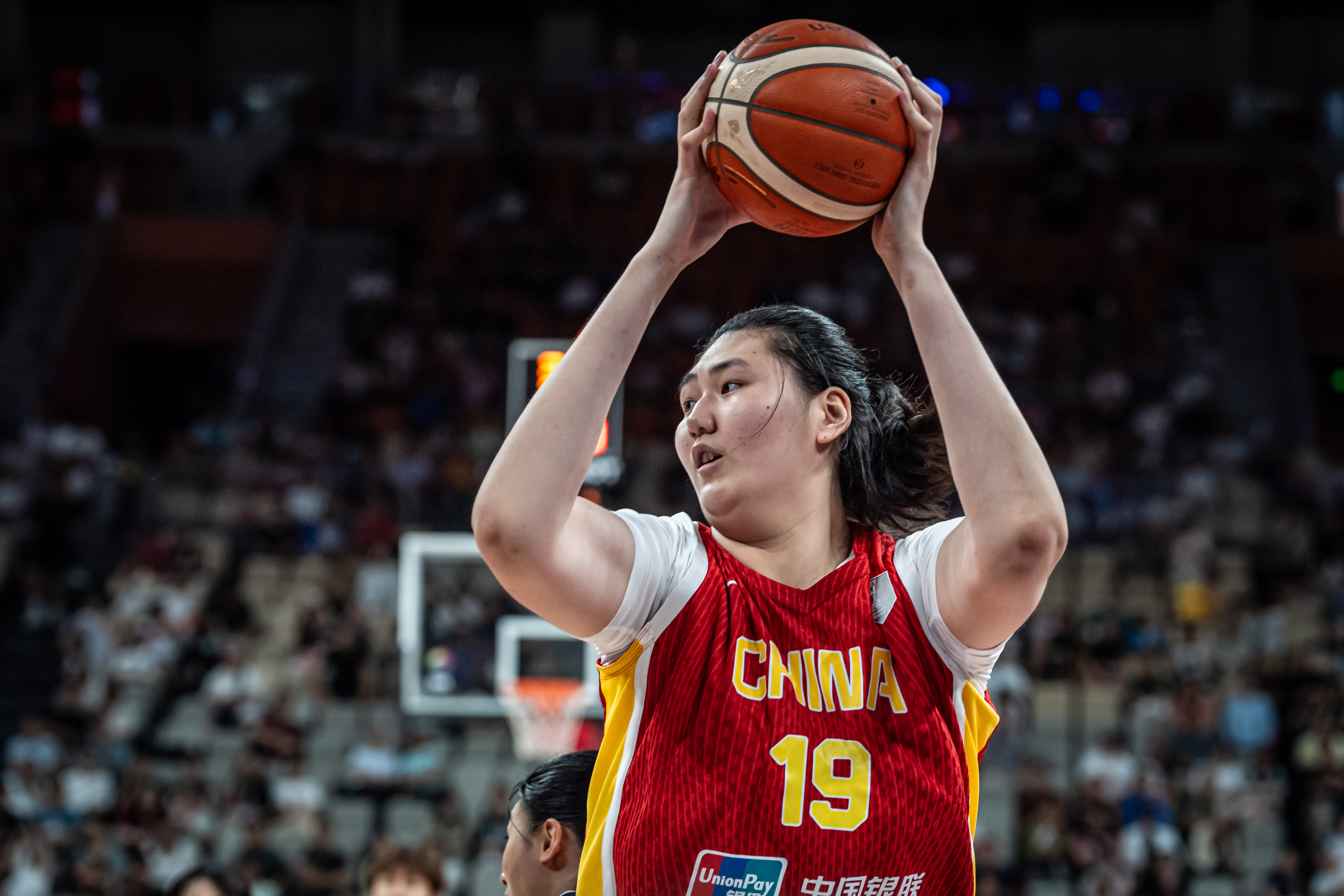 Zhang Ziyu playing for China
