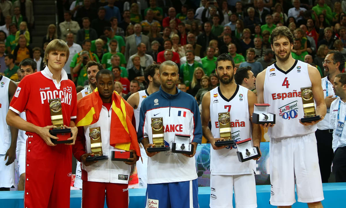 EuroBasket 2011 Team of the Tournament