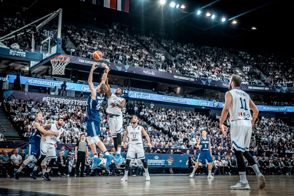 EuroBasket 2017 Finlande vs Grèce