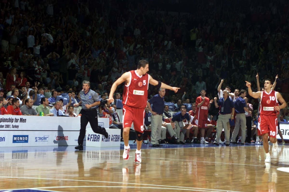 Türkoğlu Kutluay EuroBasket 2001