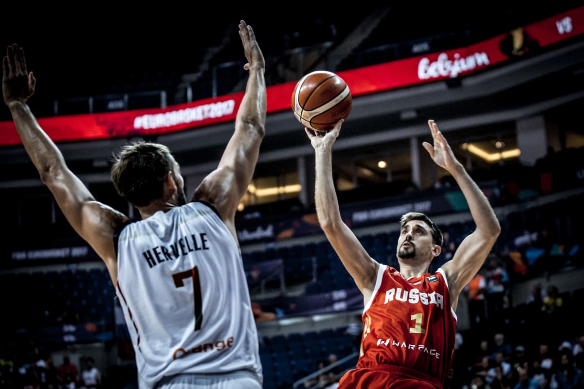 EuroBasket 2017 Belgium vs Russia