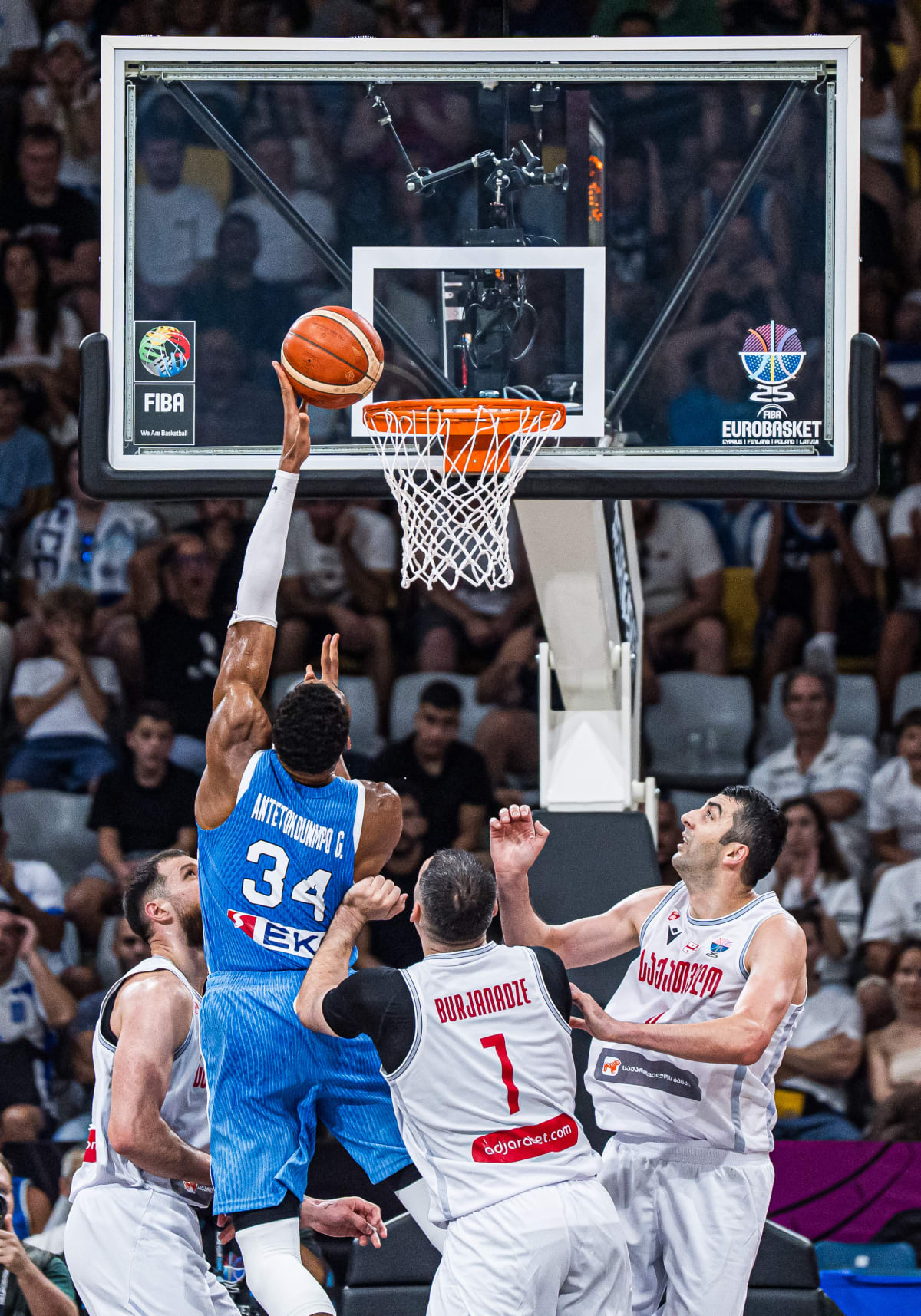 EuroBasket 2025 Géorgie vs Grèce
