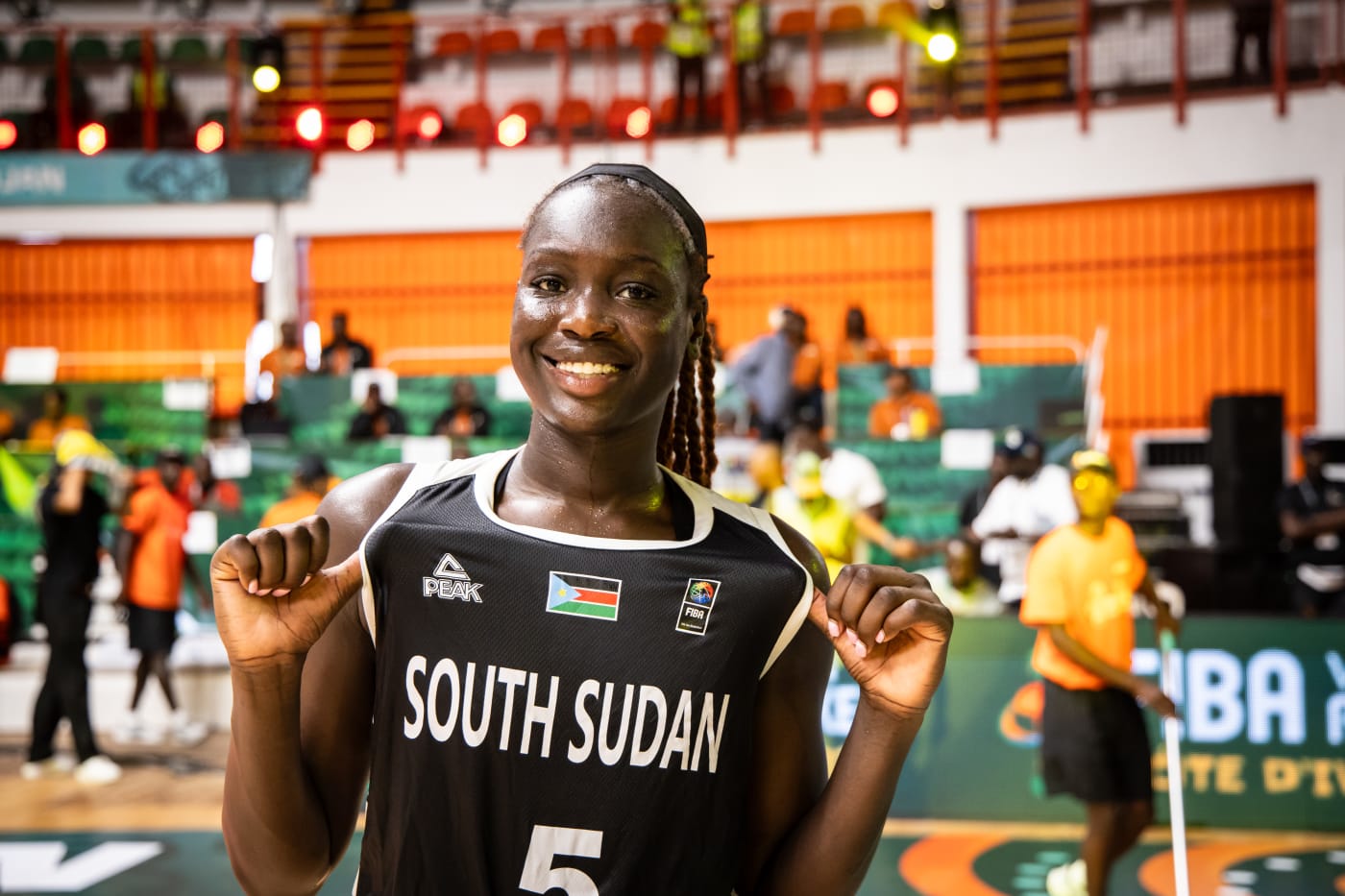 Maria Gakdeng leads South Sudan to AfroBasket semifinals in country’s historic debut Maria Gakdeng leads South Sudan to AfroBasket semifinals in country’s historic debut
